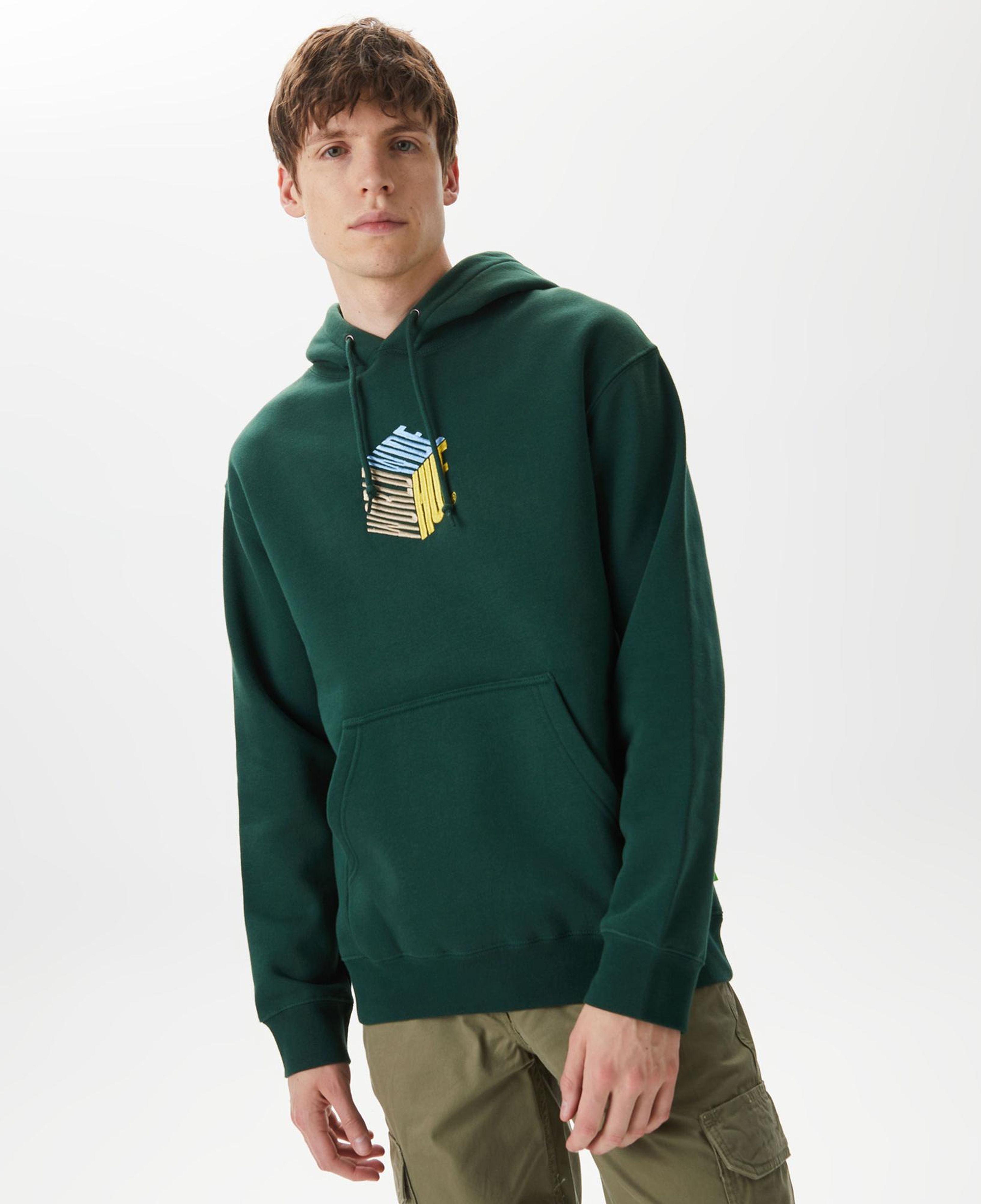 Huf Dimensions Erkek Yeşil Hoodie