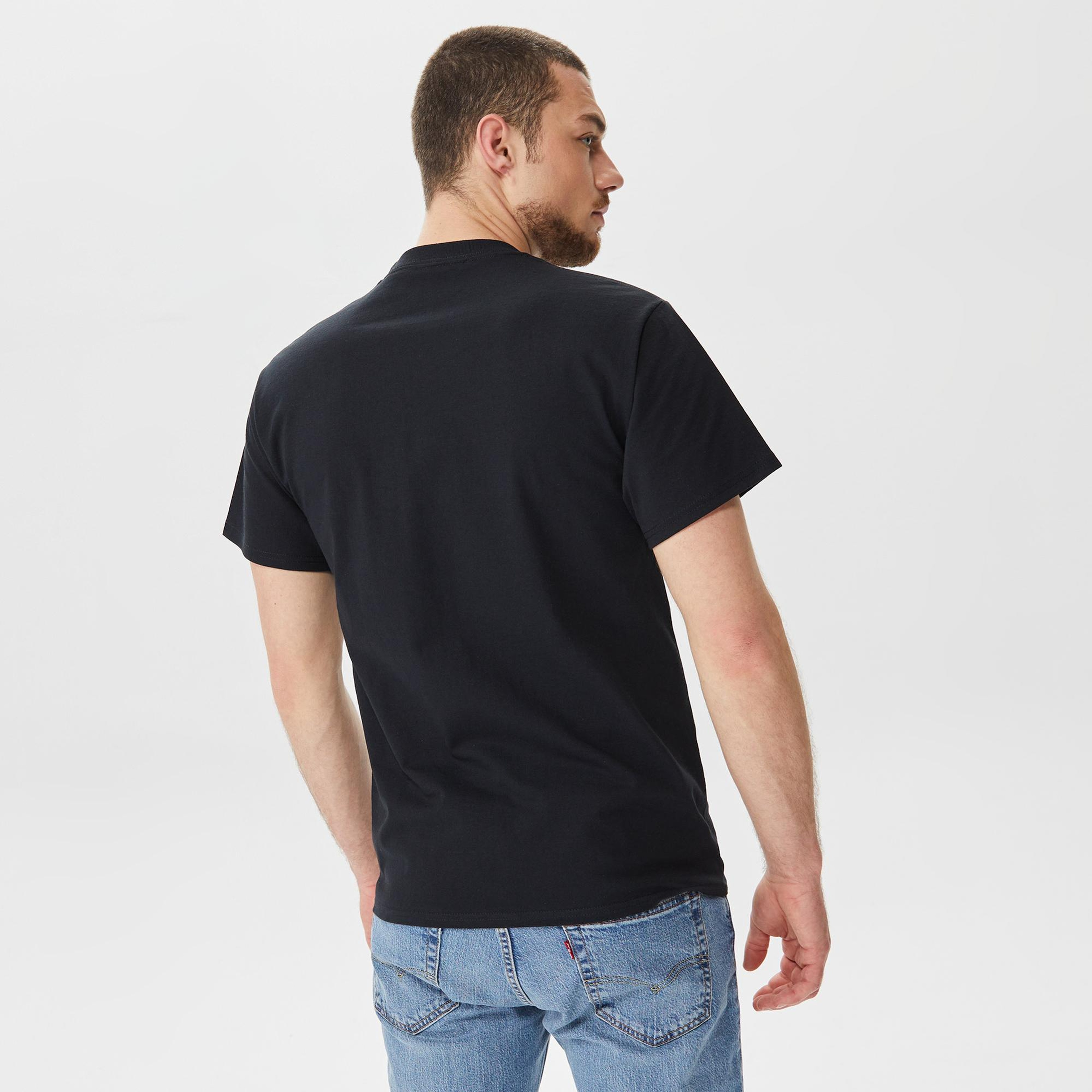 Huf Door Of Perception Erkek Siyah T-Shirt