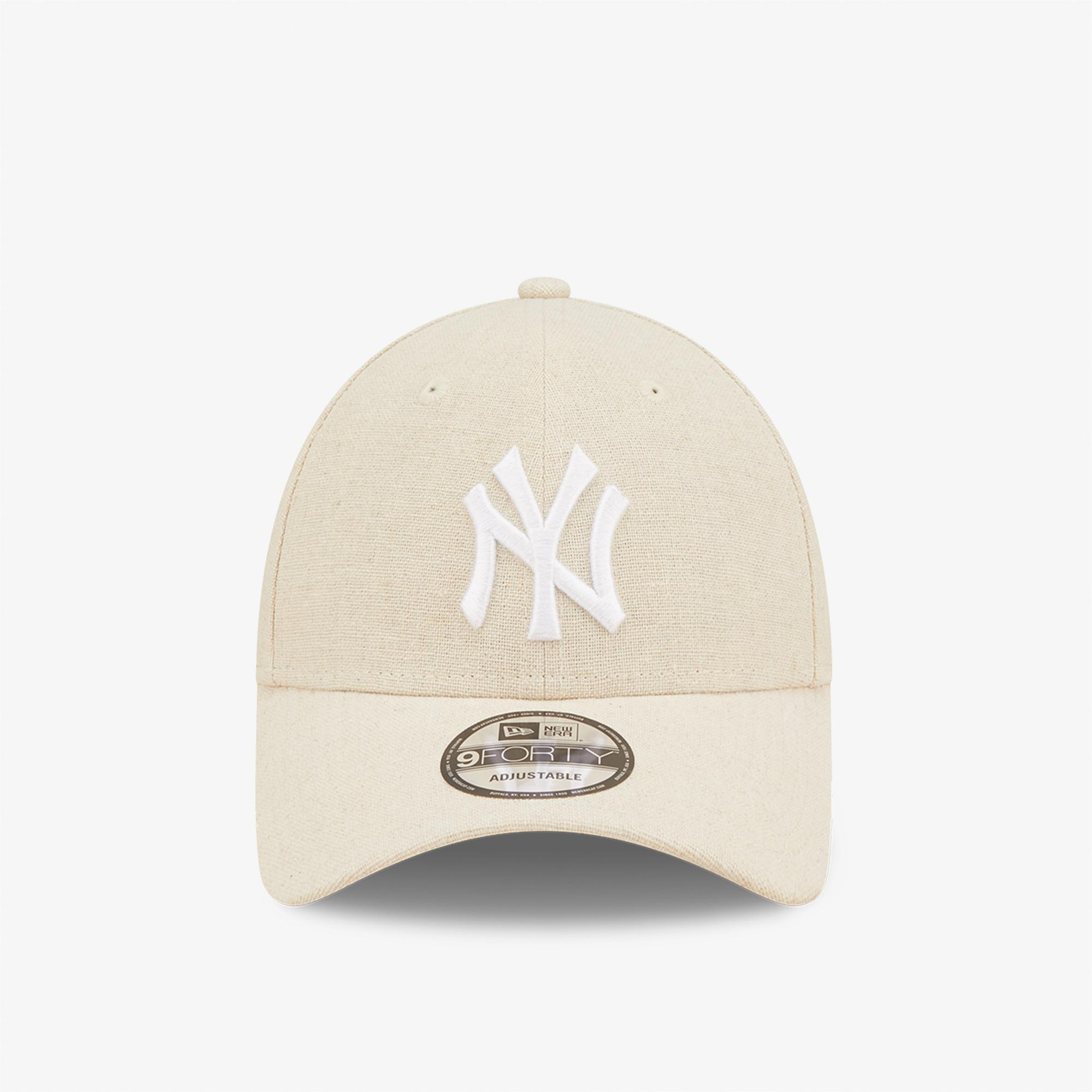 New Era Linen 9Forty Neyyan Unisex Bej Şapka
