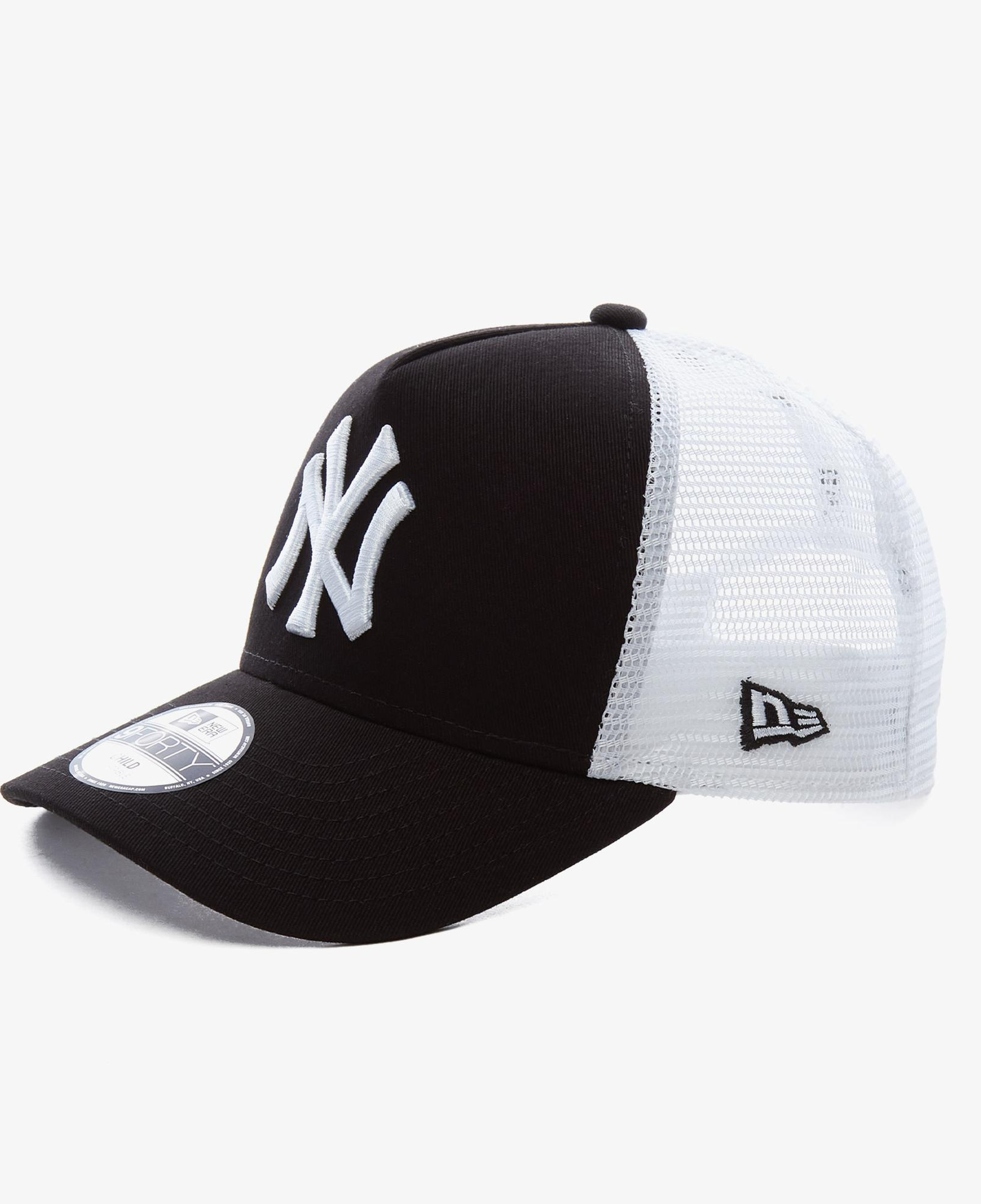 New Era A-Frame Trucker Çocuk Siyah Şapka