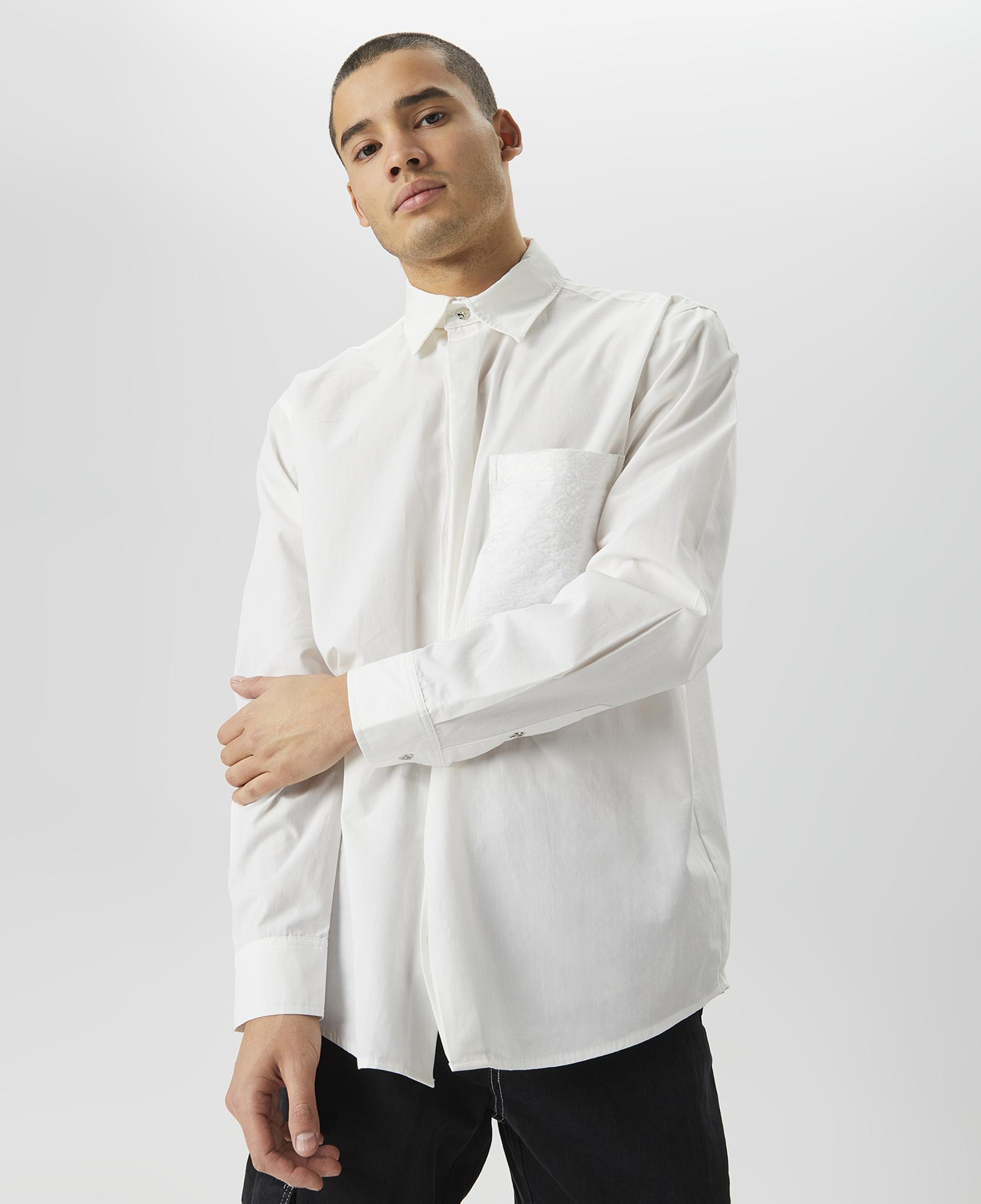 Les Benjamins Classics Erkek Beyaz Gömlek