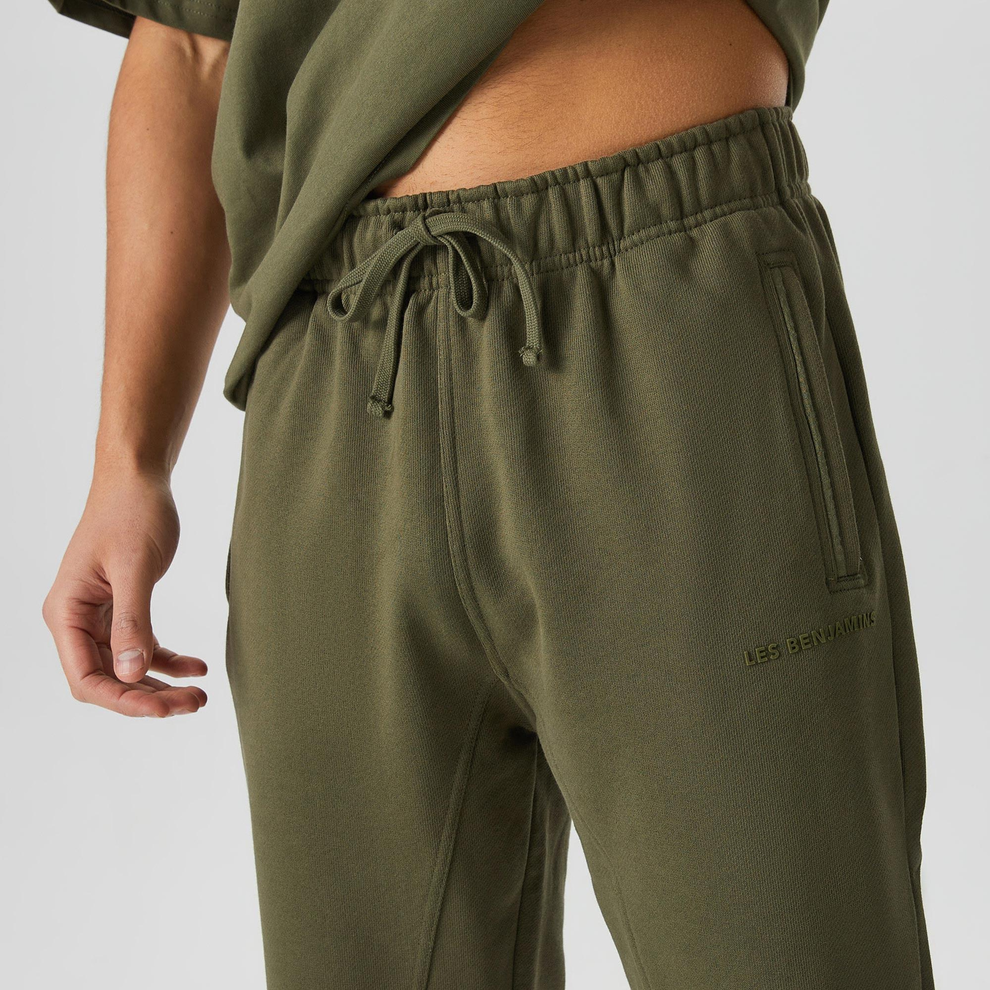 Les Benjamins Classics Erkek Yeşil Eşofman Altı