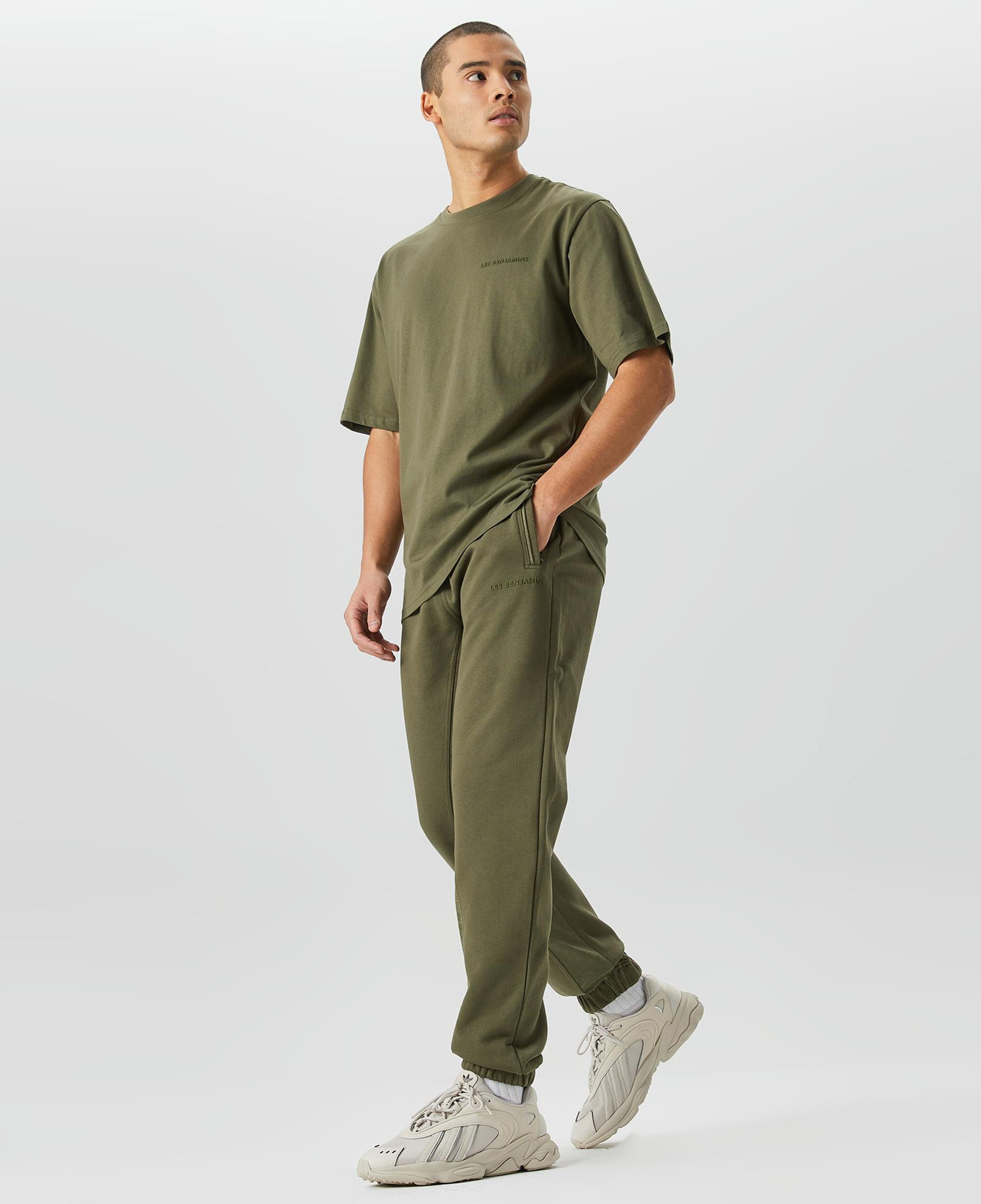 Les Benjamins Classics Erkek Yeşil Eşofman Altı