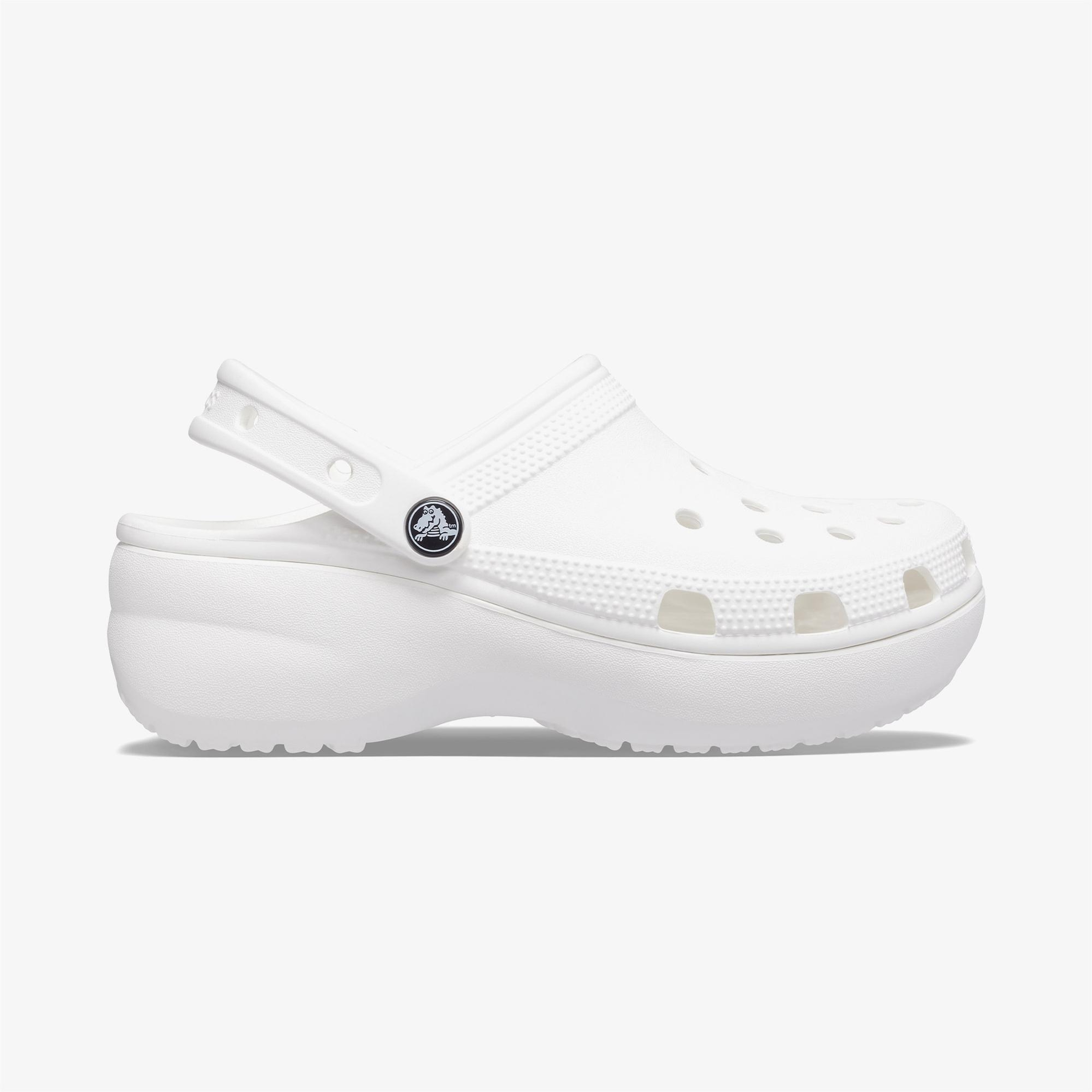 Crocs Classic Platform Clog Unisex Beyaz Terlik