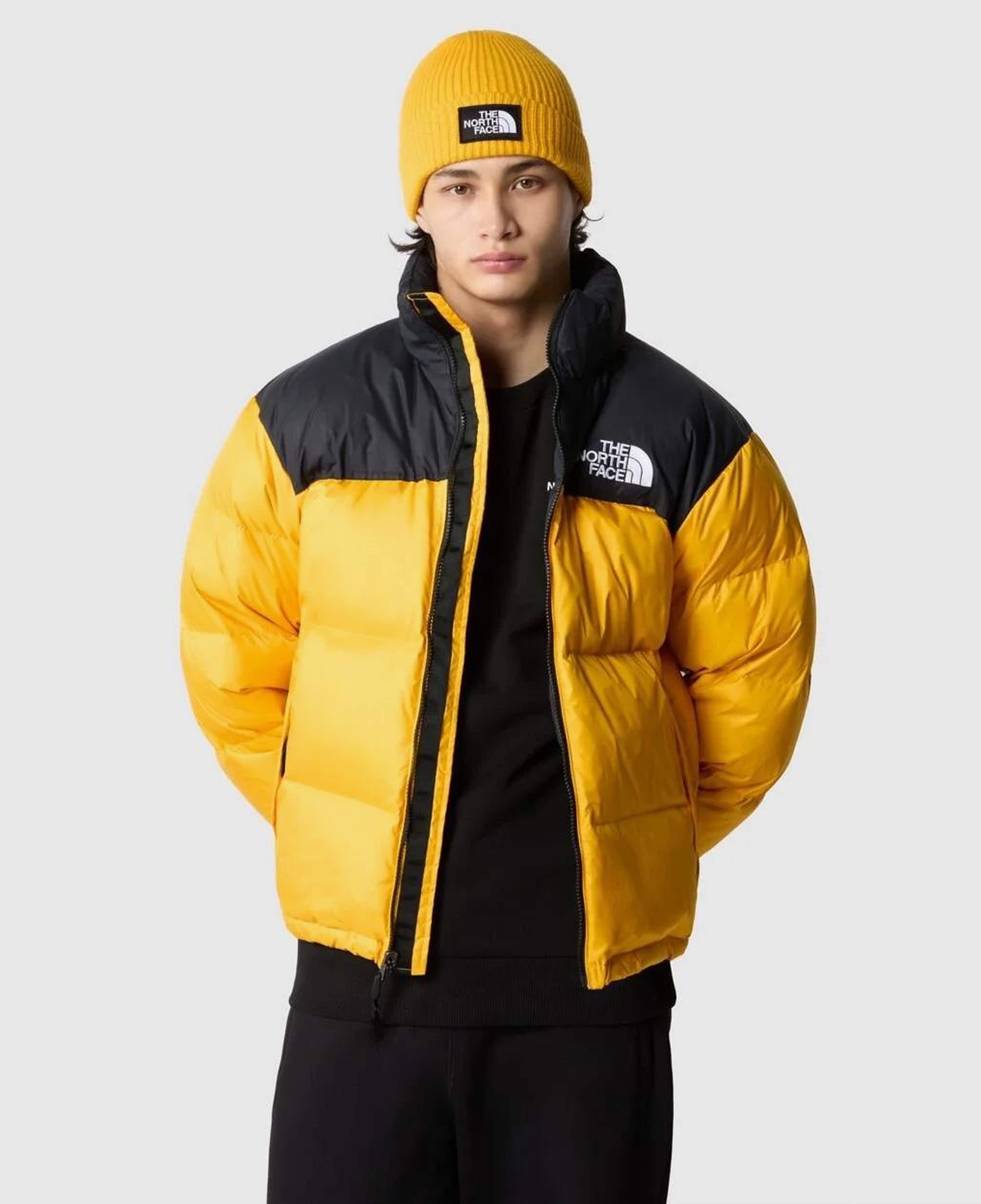 The North Face 1996 Retro Nuptse Erkek Sarı Mont