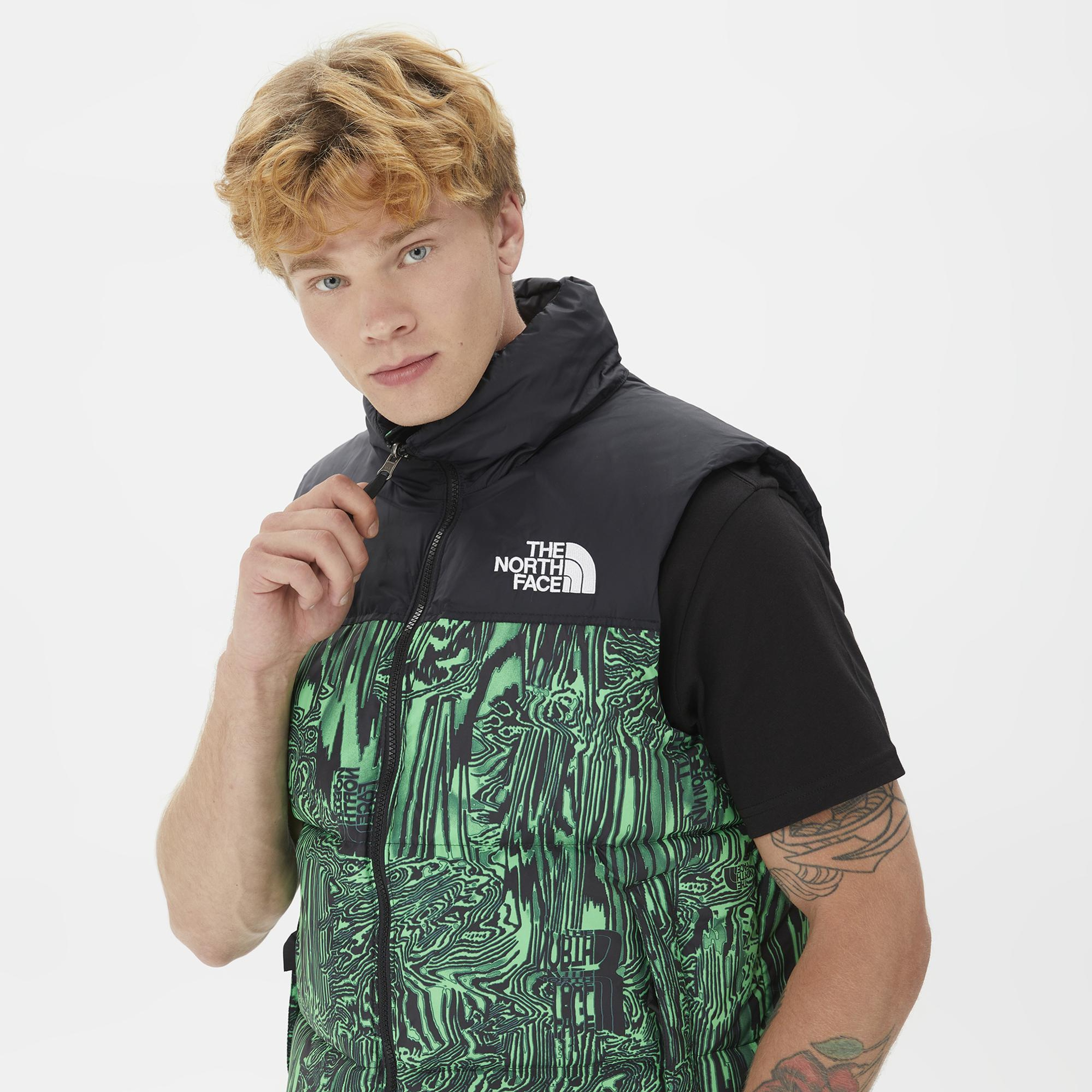 The North Face 1996 Retro Nuptse Erkek Yeşil Yelek