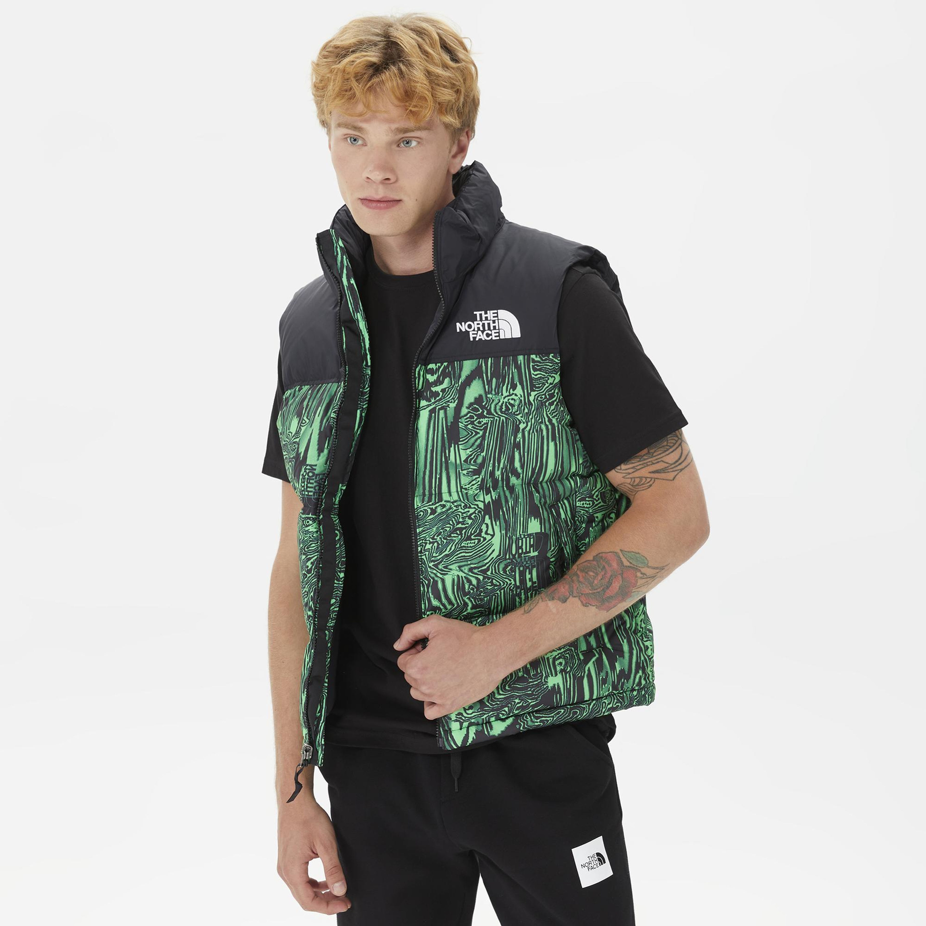 The North Face 1996 Retro Nuptse Erkek Yeşil Yelek