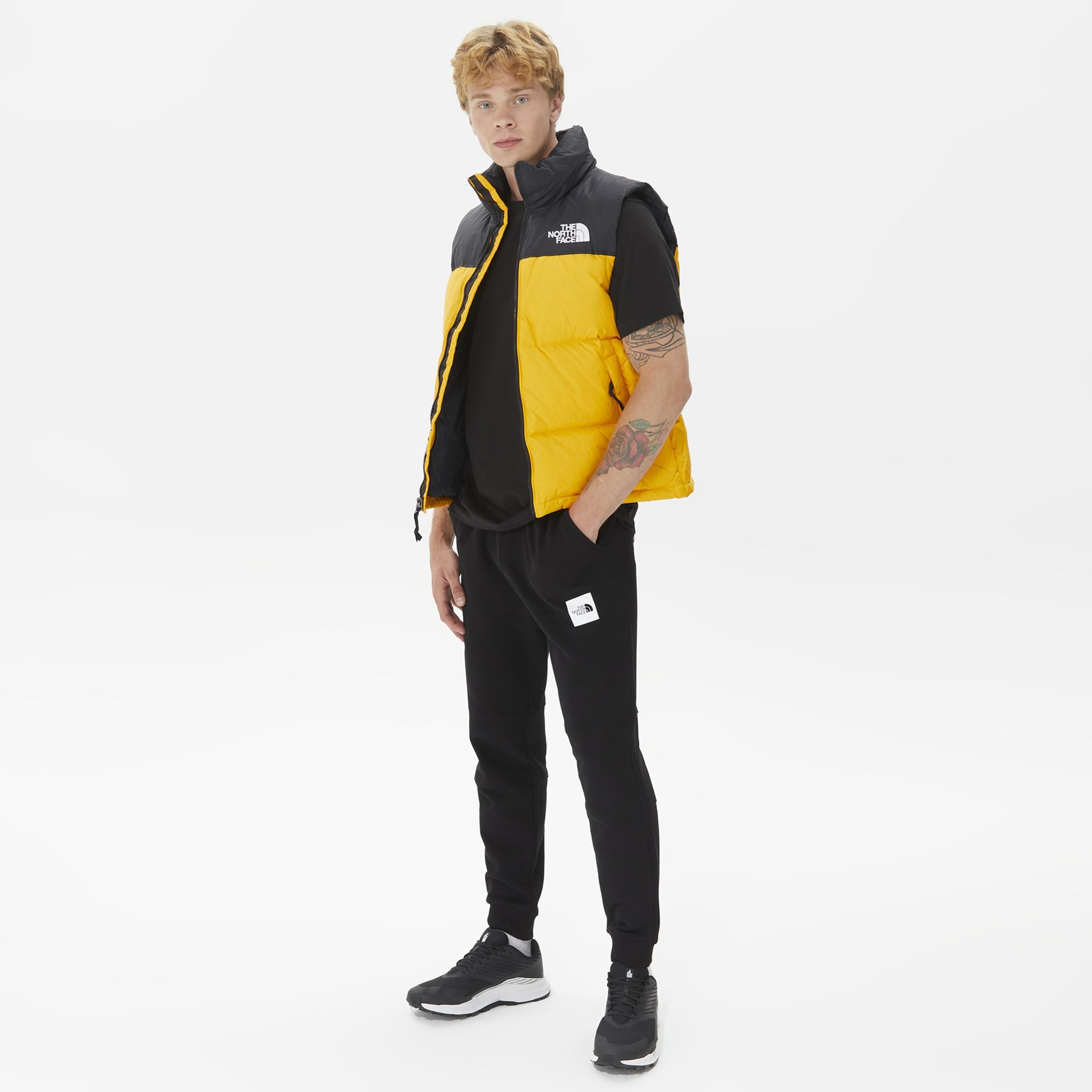 The North Face 1996 Retro Nuptse Erkek Sarı Yelek