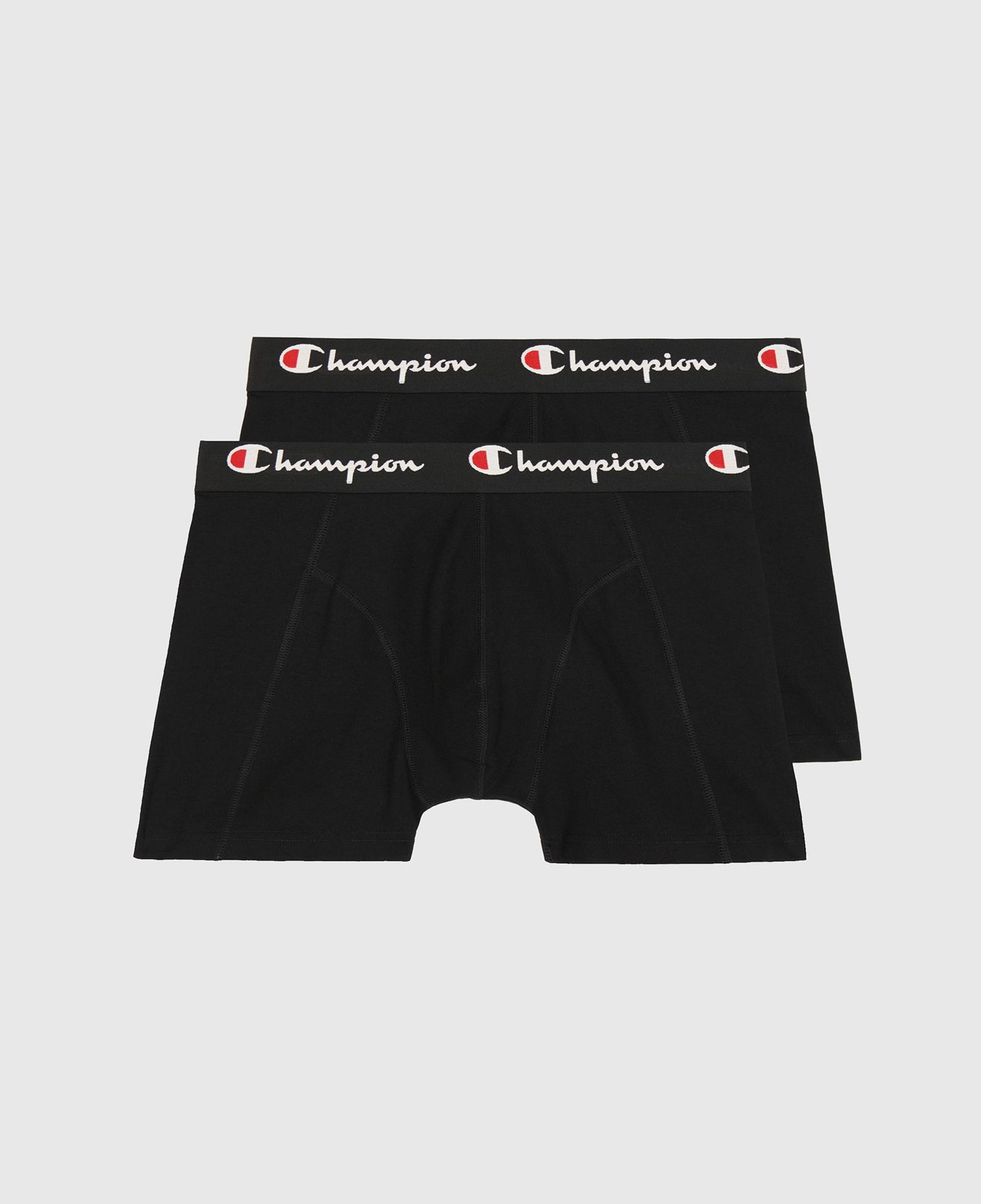 Champion Classic 2'li Erkek Siyah Boxer