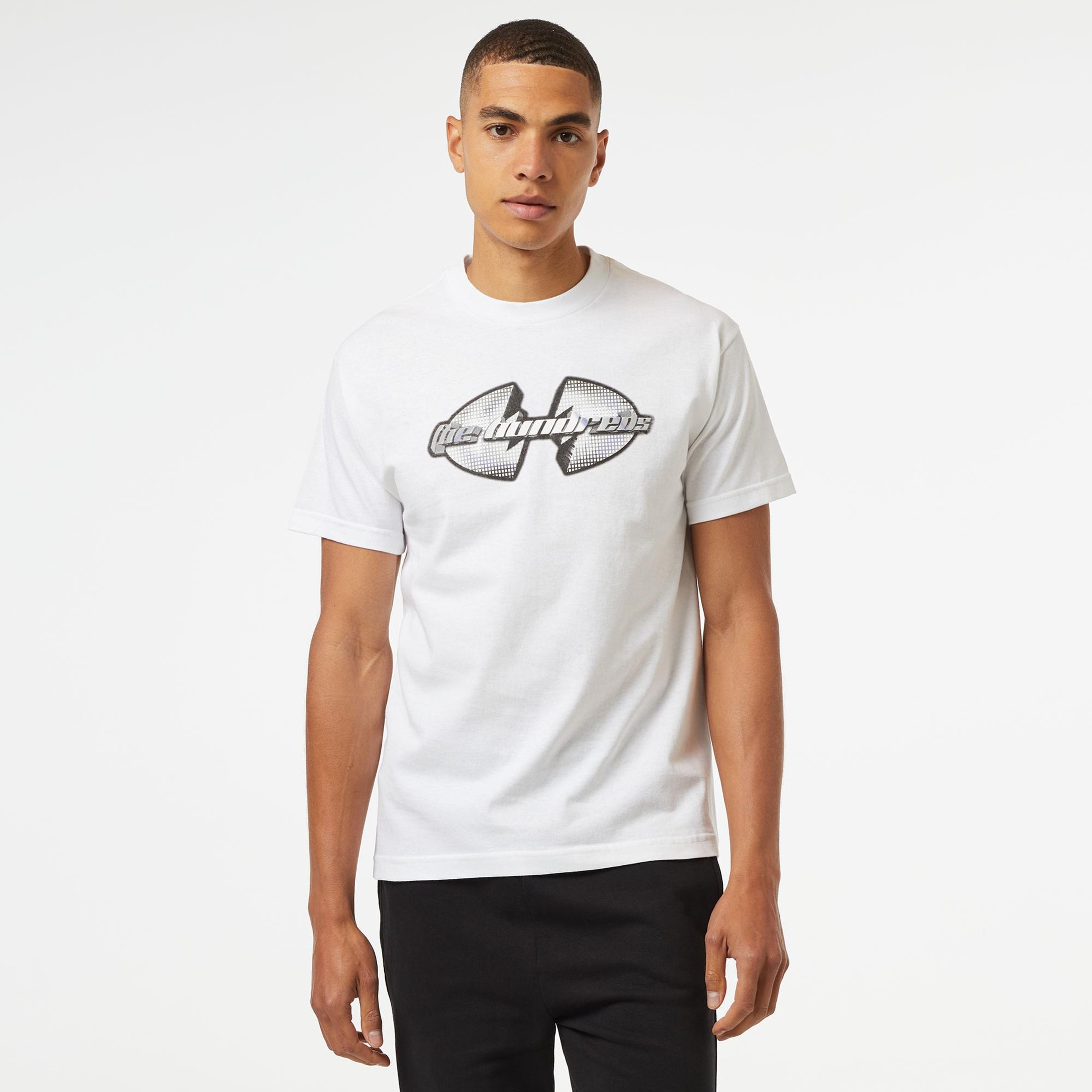 The Hundreds Real Rap Erkek Beyaz T-Shirt