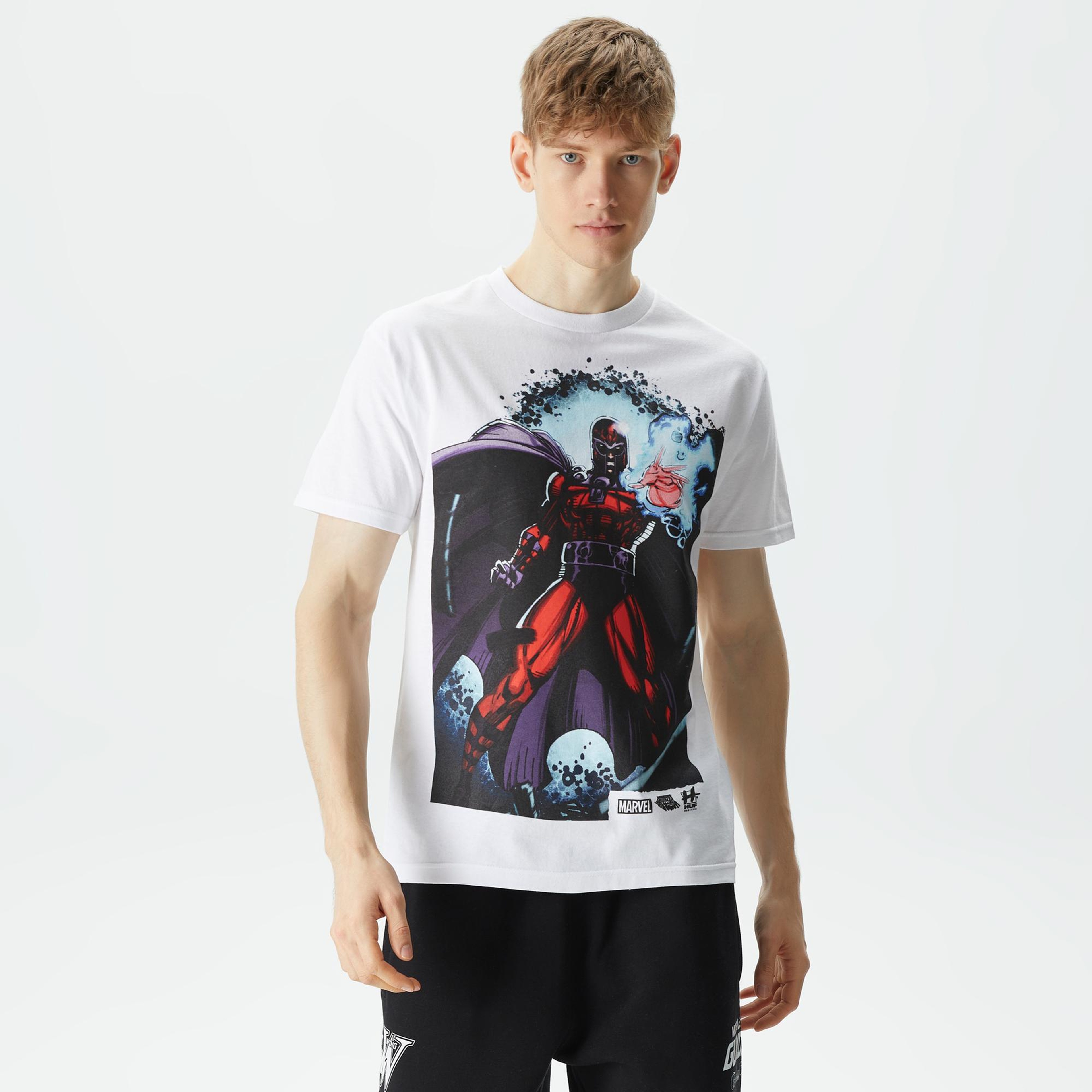 HUF x X-Men Magneto Triumphant Erkek Beyaz T-Shirt