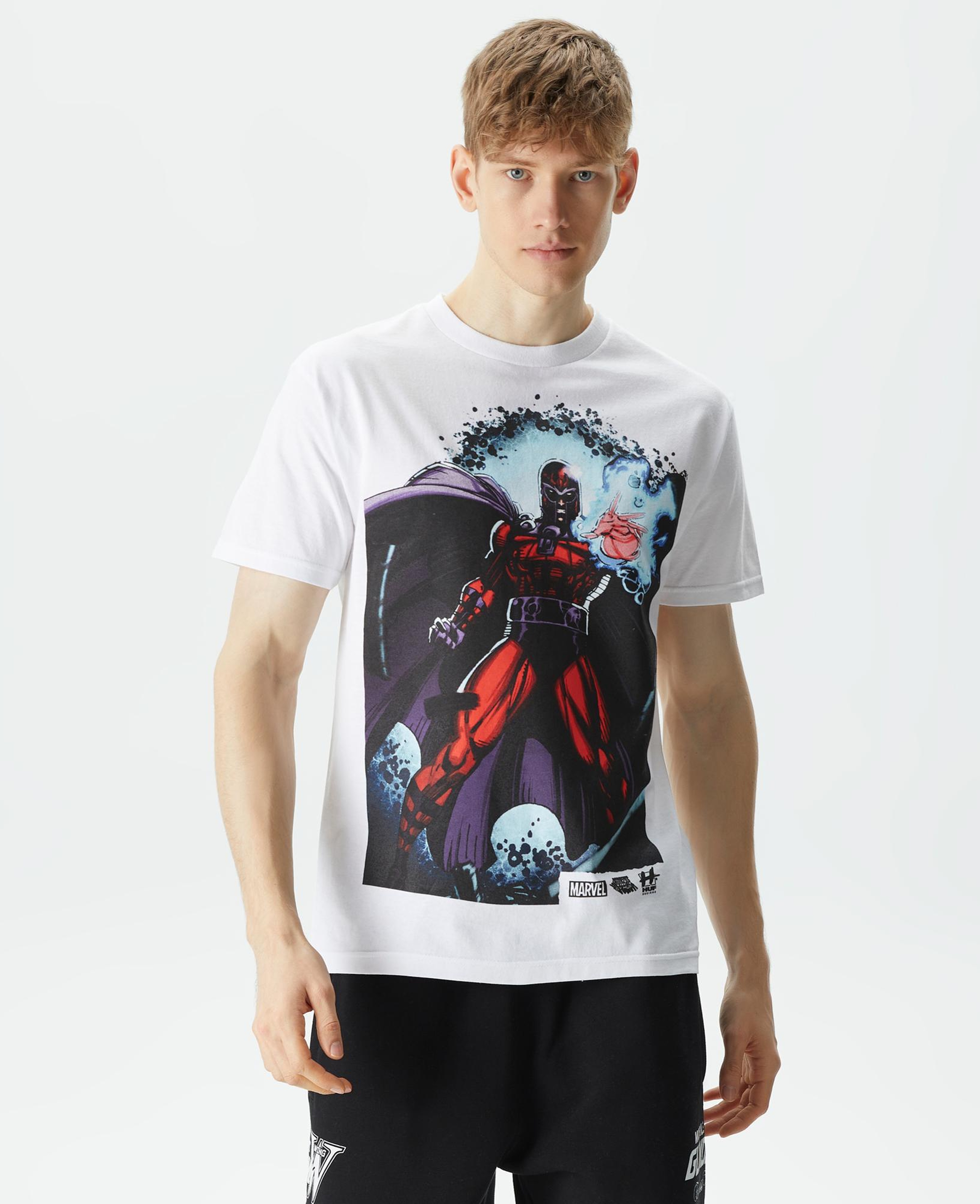 HUF x X-Men Magneto Triumphant Erkek Beyaz T-Shirt
