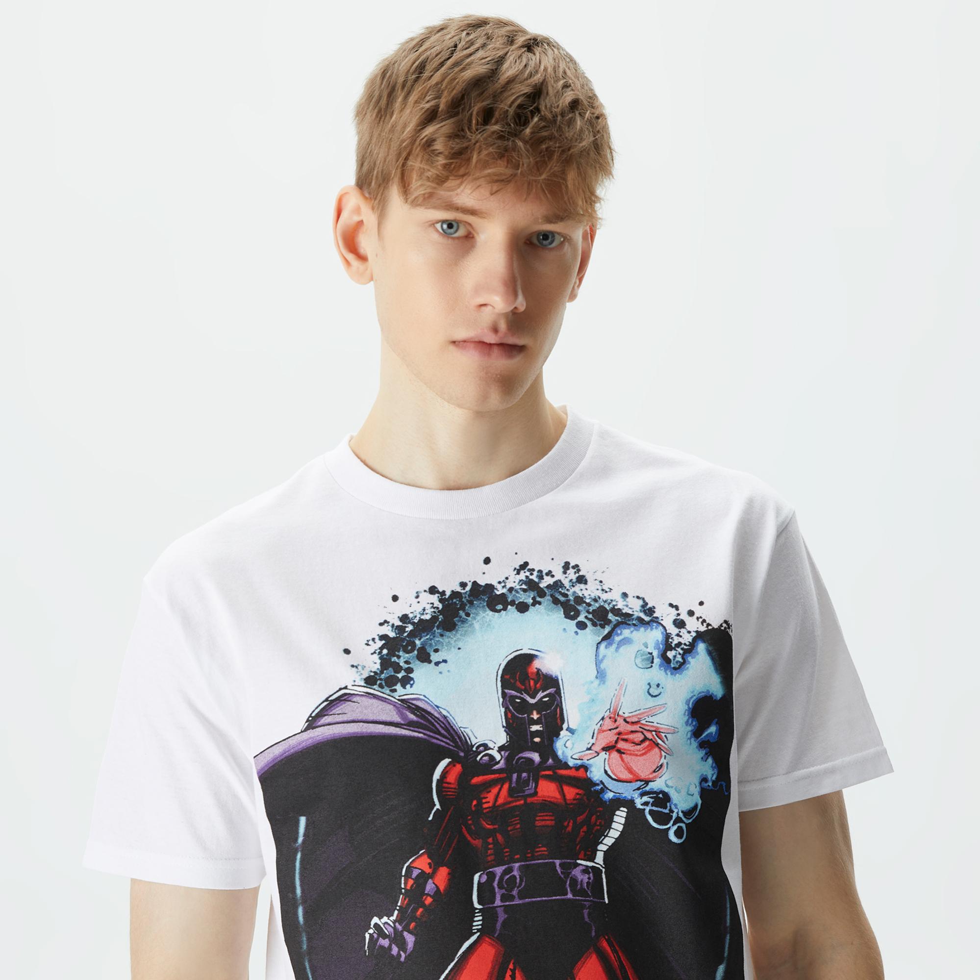 HUF x X-Men Magneto Triumphant Erkek Beyaz T-Shirt