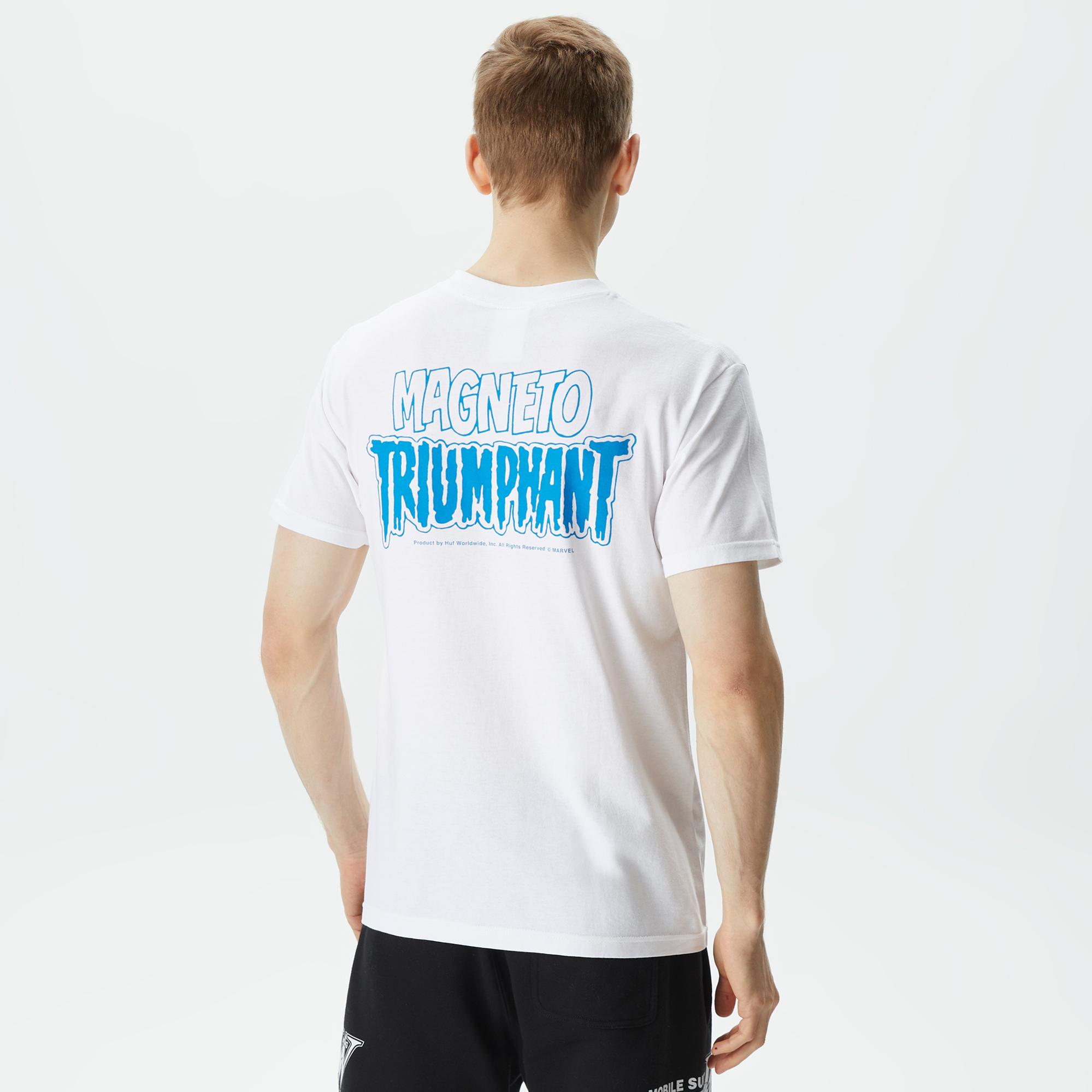 HUF x X-Men Magneto Triumphant Erkek Beyaz T-Shirt
