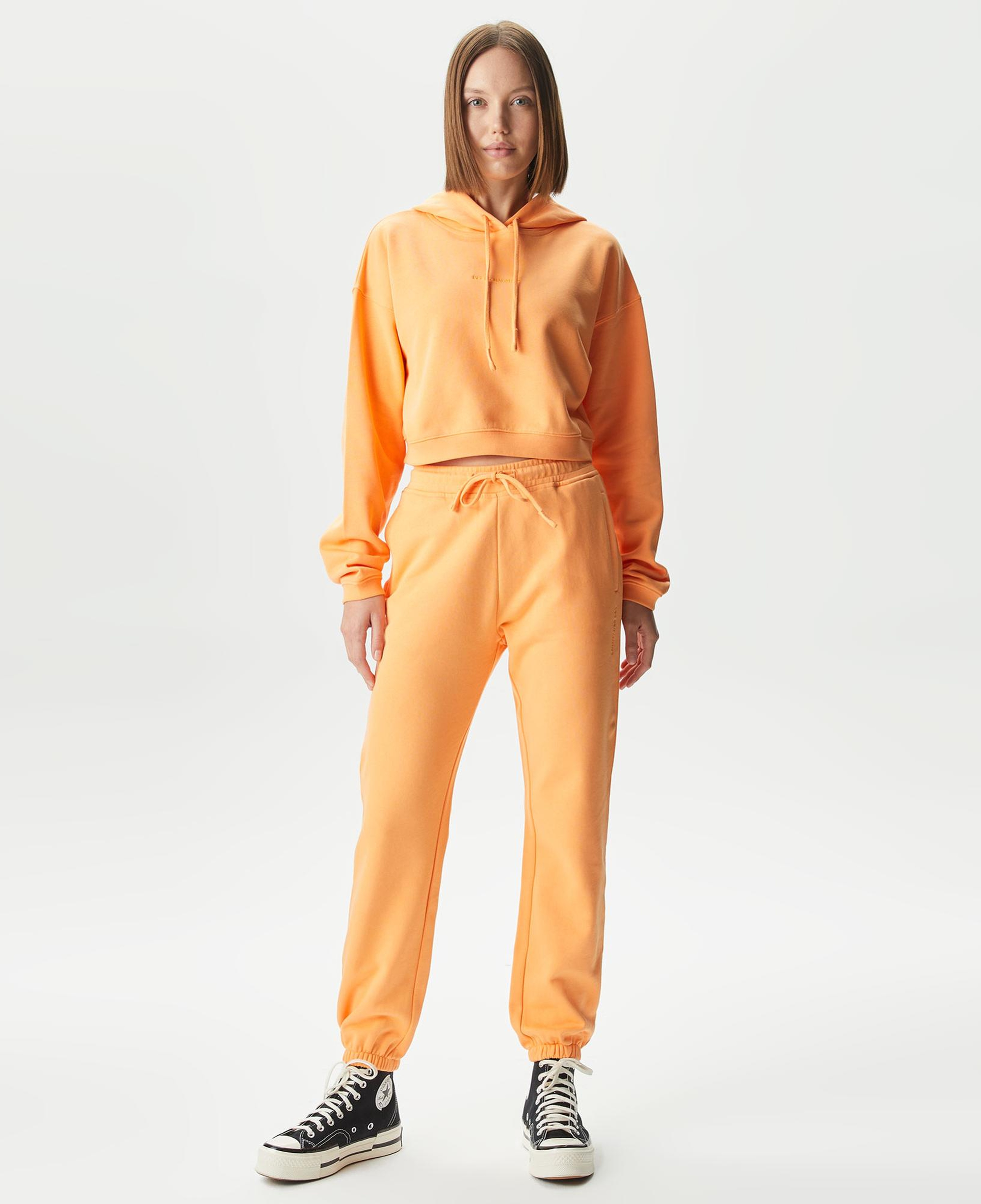 Les Benjamins Essential Kadın Turuncu Sweatshirt