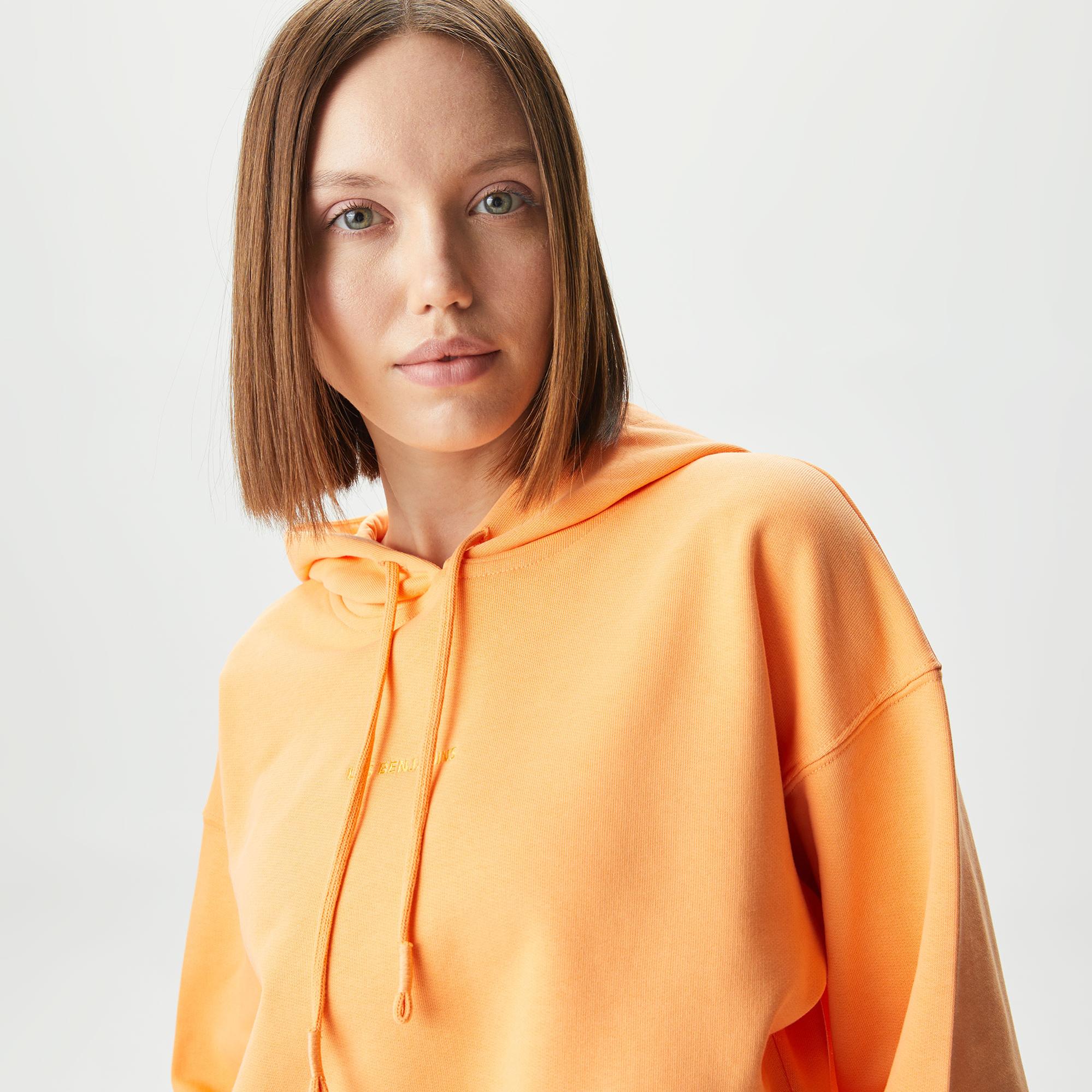 Les Benjamins Essential Kadın Turuncu Sweatshirt
