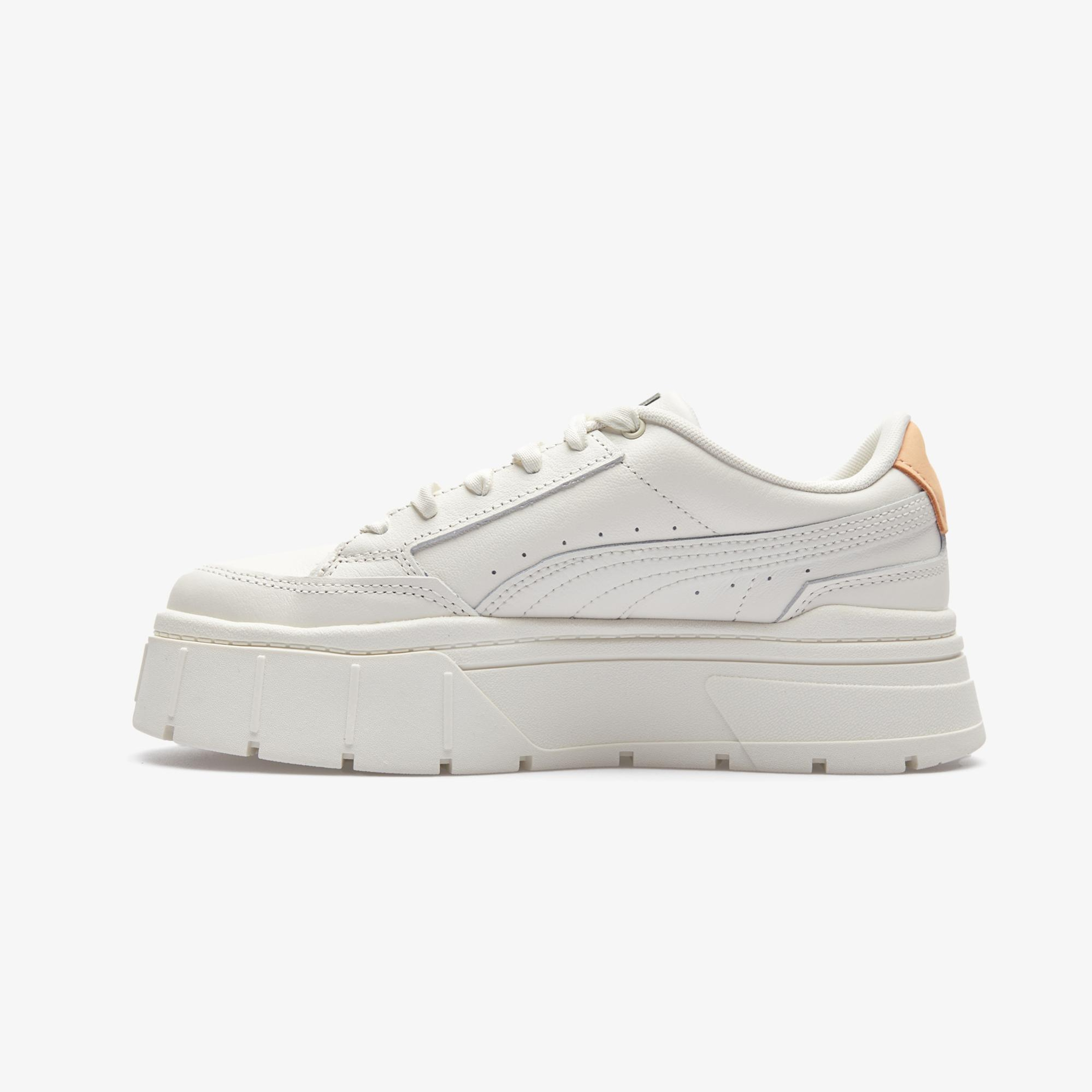 Puma Mayze Stack Soft Kadın Beyaz Spor Ayakkabı