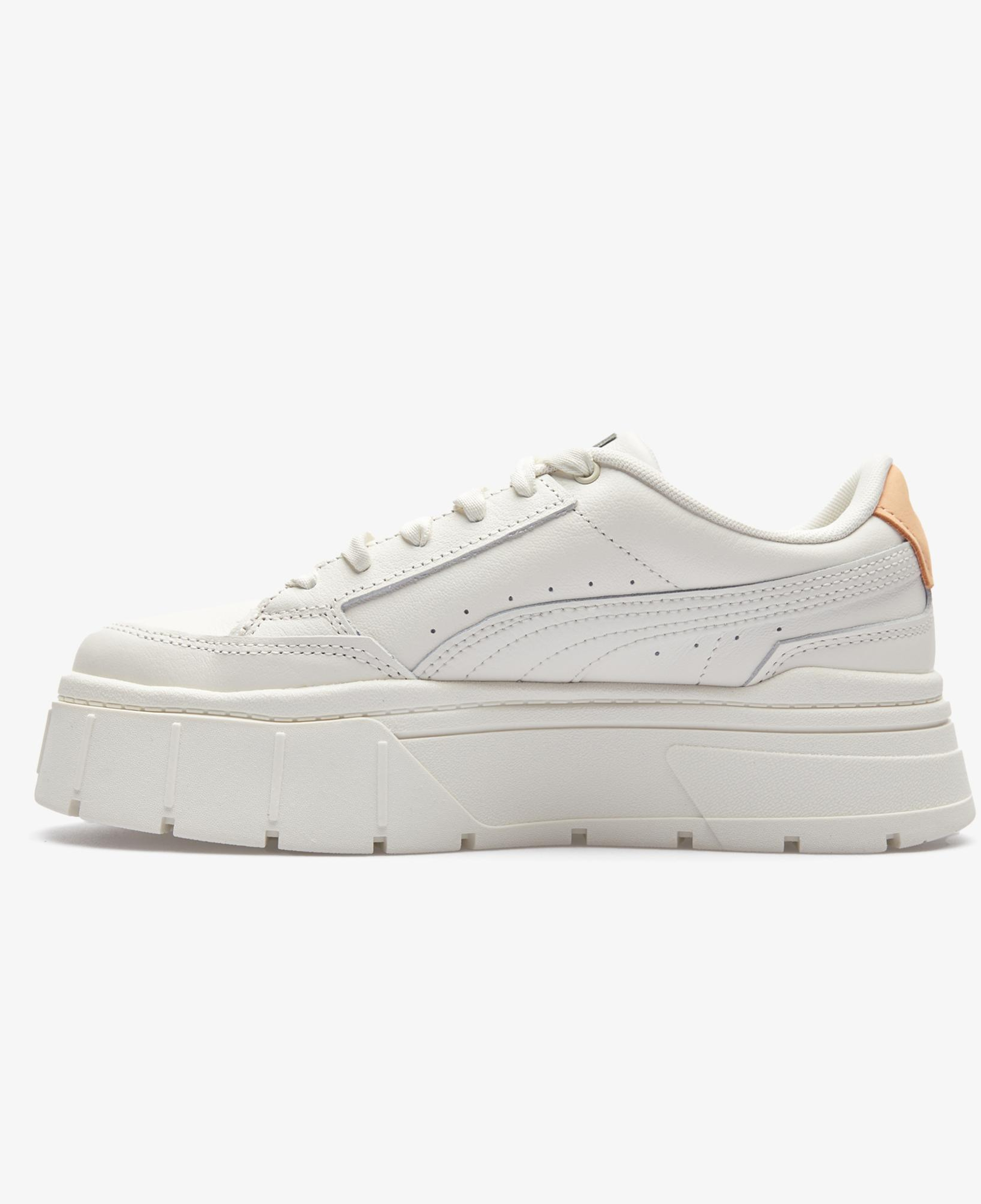 Puma Mayze Stack Soft Kadın Beyaz Spor Ayakkabı