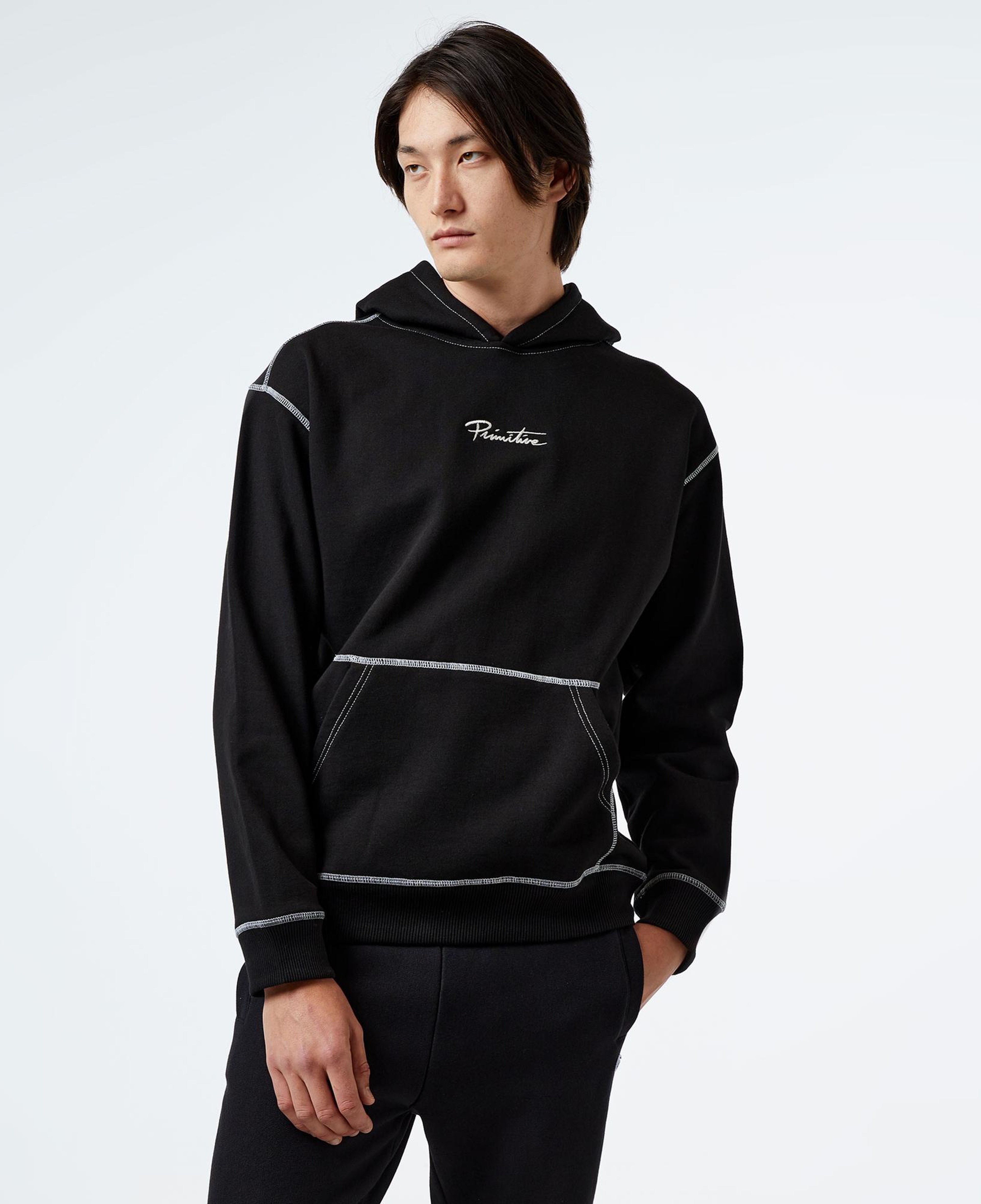 Primitive Contra Erkek Siyah Hoodie
