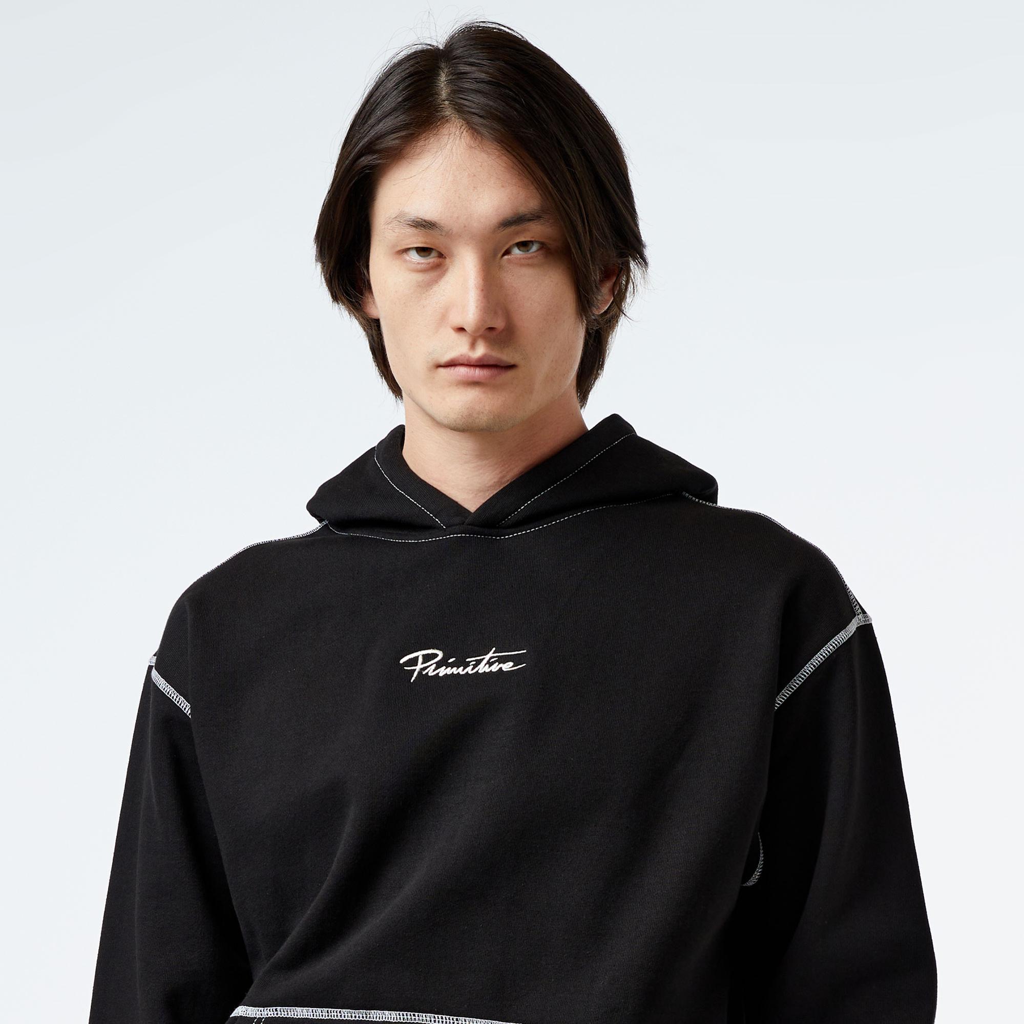 Primitive Contra Erkek Siyah Hoodie