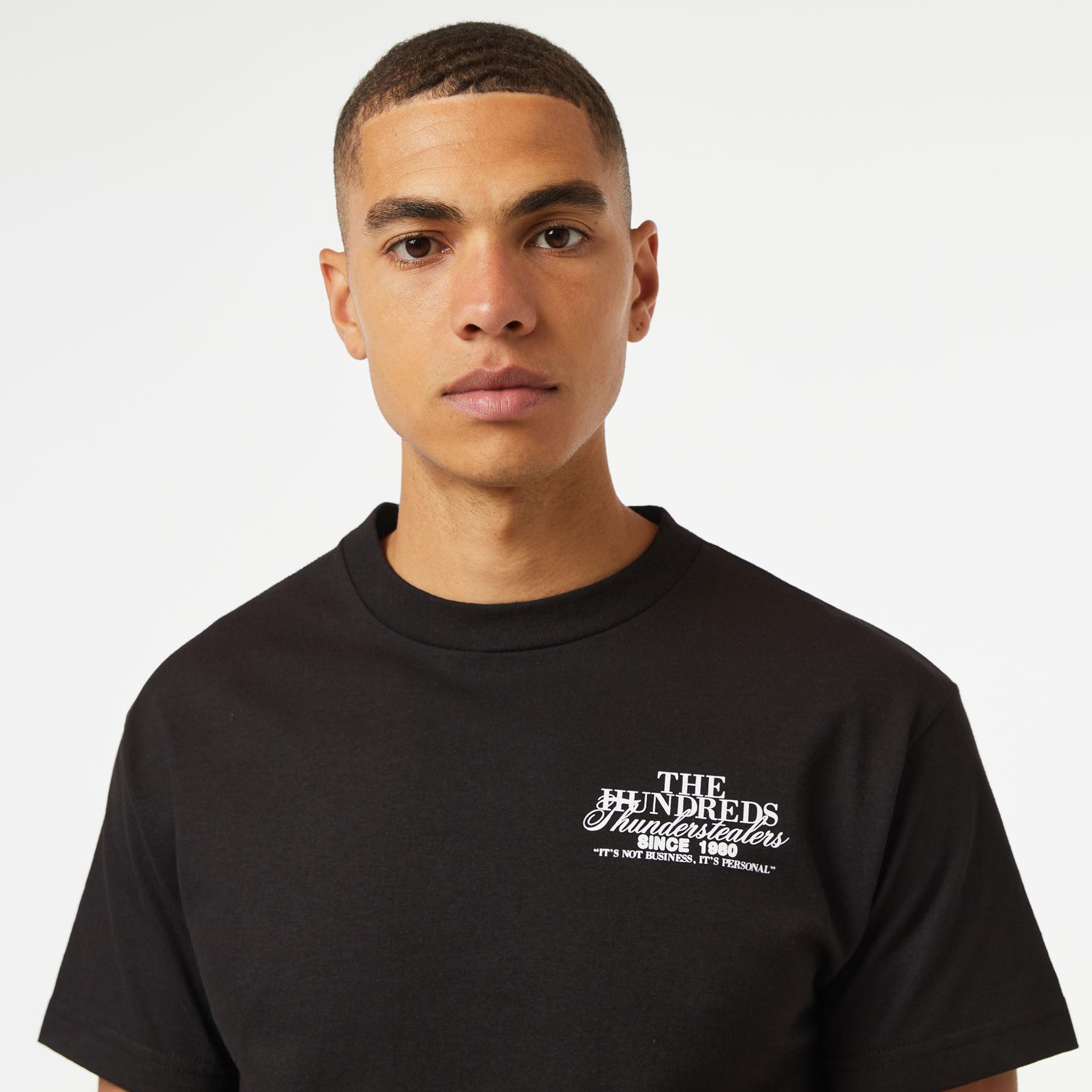The Hundreds Business Minded Erkek Siyah T-Shirt