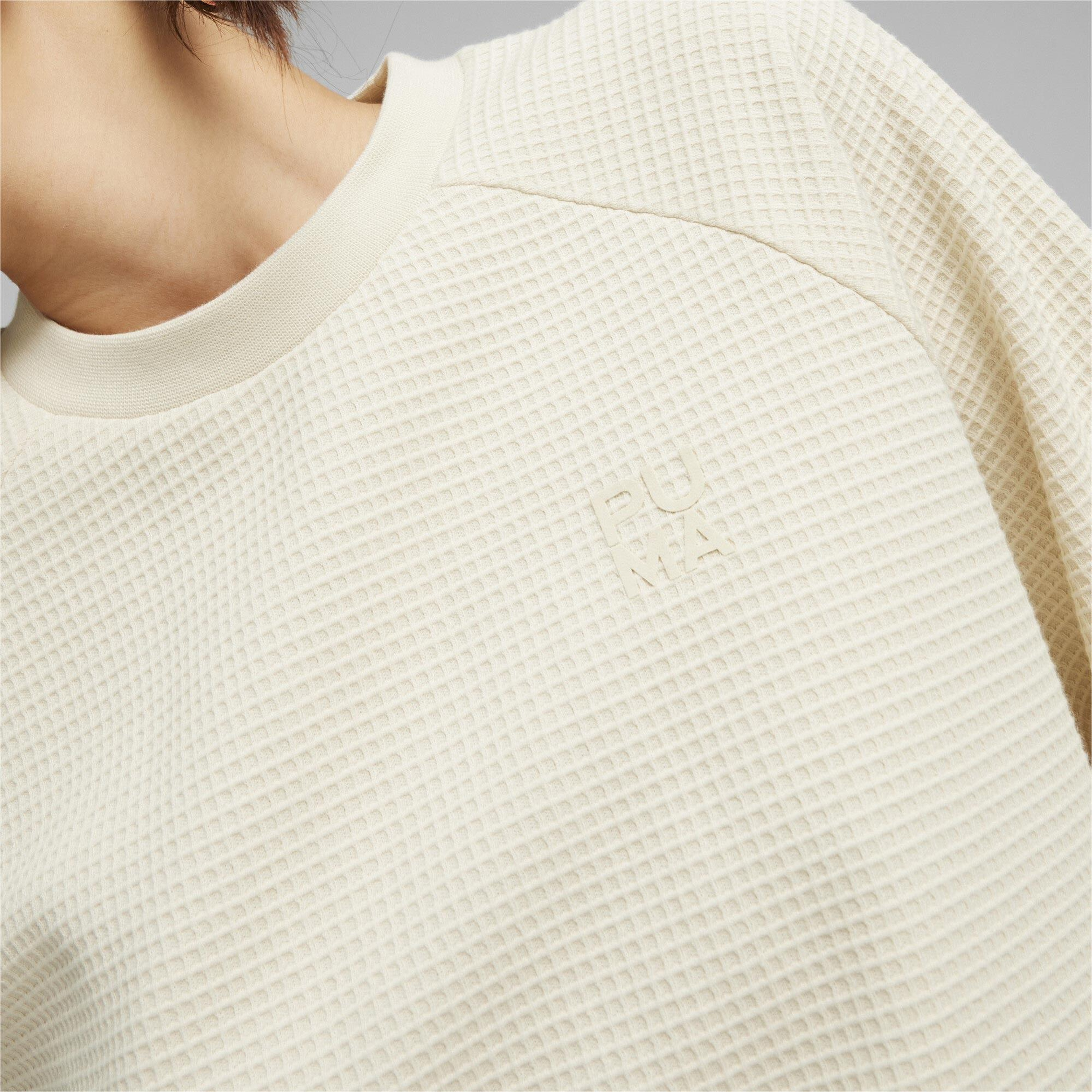 Puma infuse Relaxed Kadın Krem T-Shirt