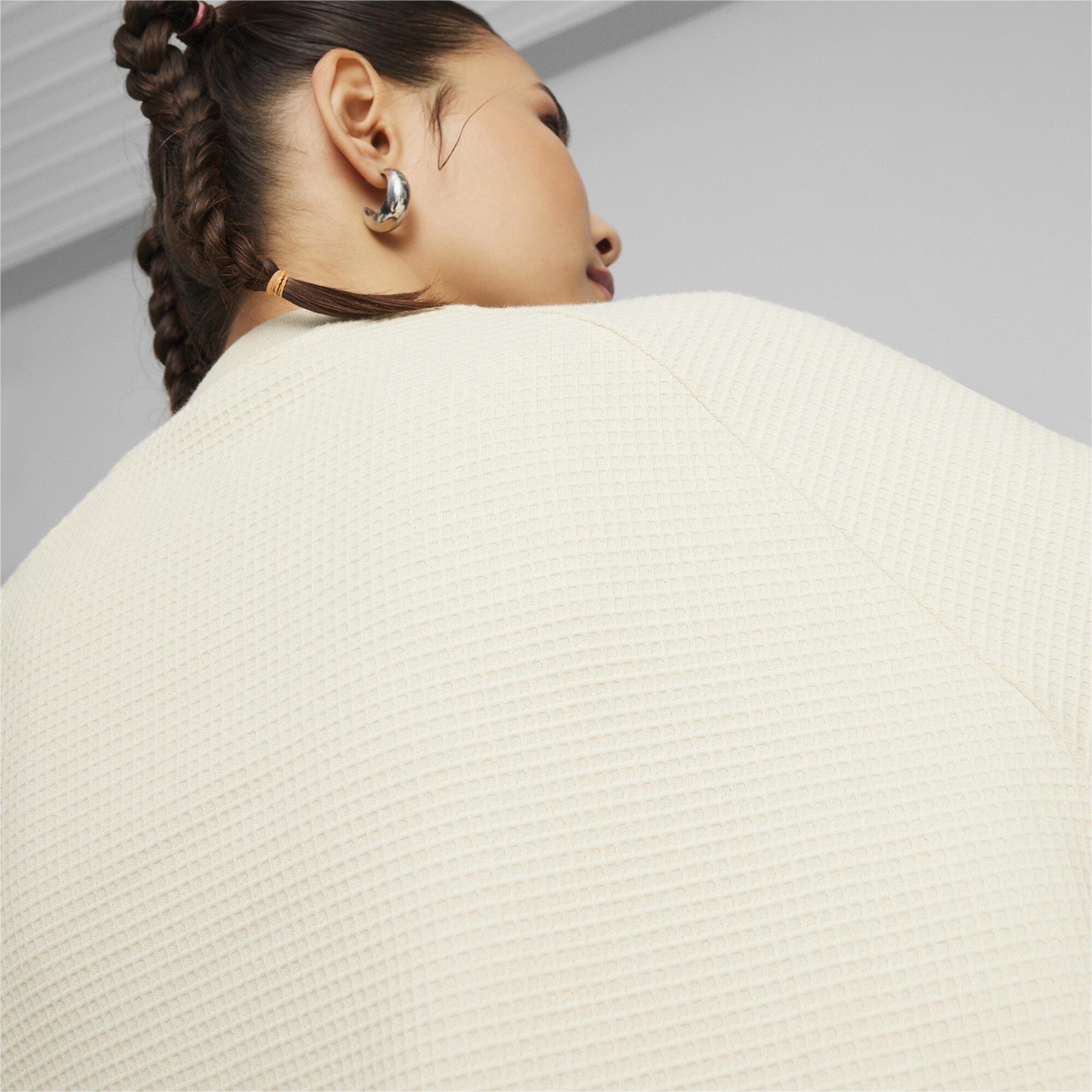 Puma infuse Relaxed Kadın Krem T-Shirt