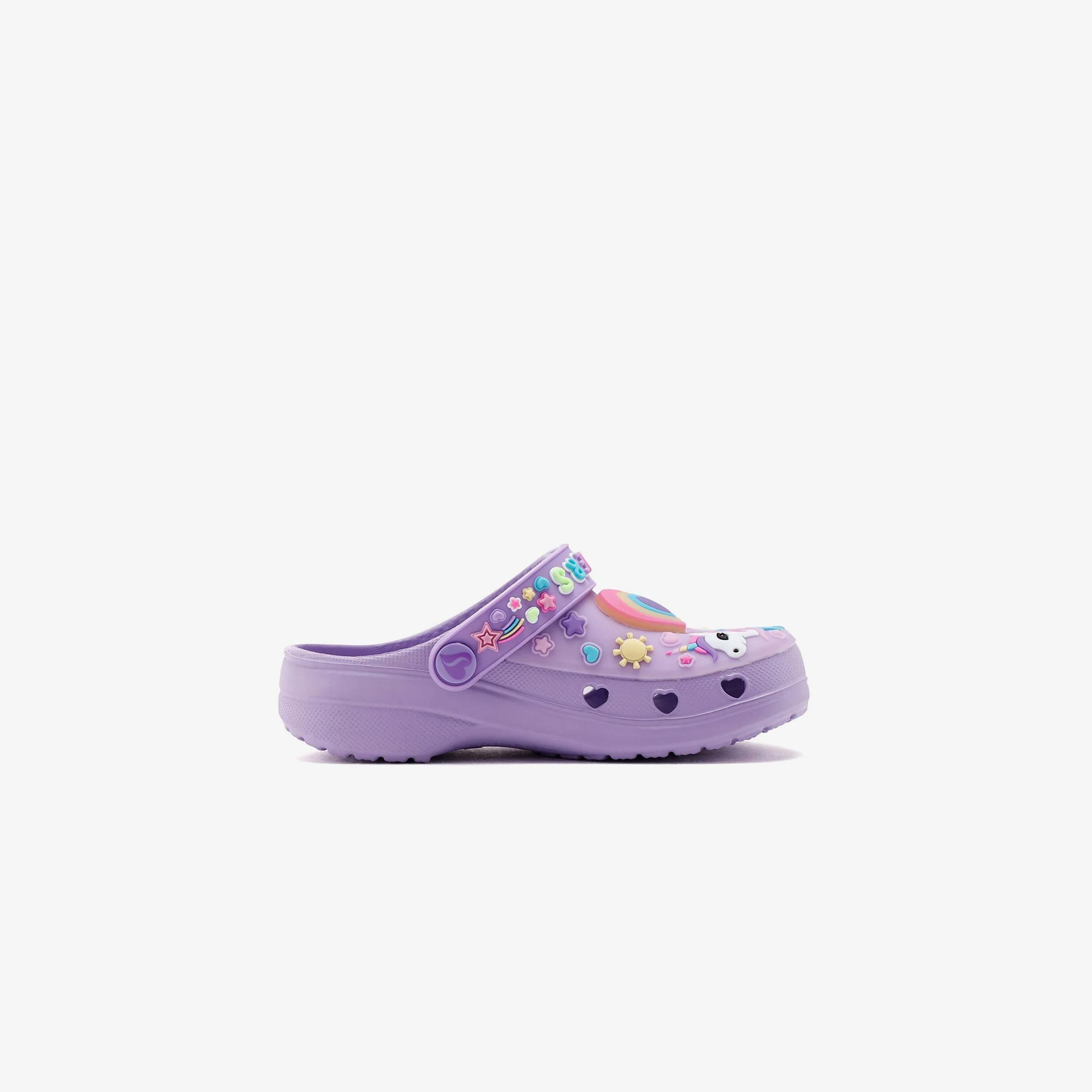 Skechers Heart Charmer Miss Girly Bebek Mor Sandalet