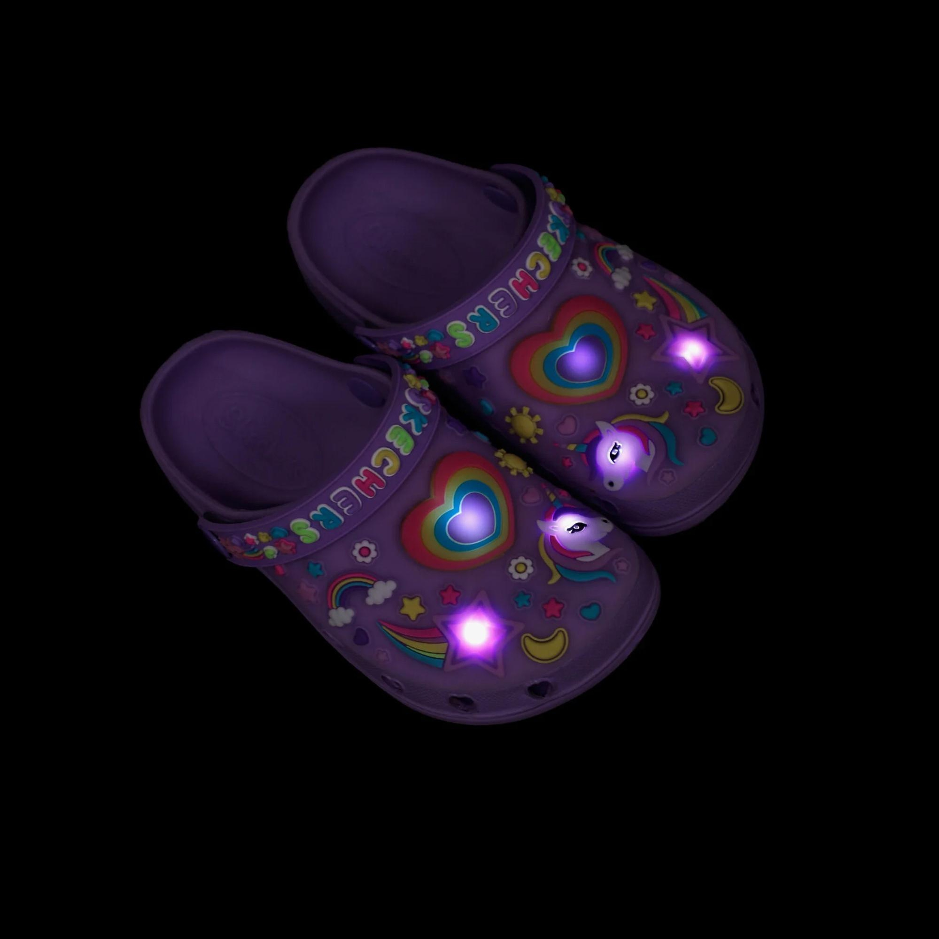 Skechers Heart Charmer Miss Girly Bebek Mor Sandalet