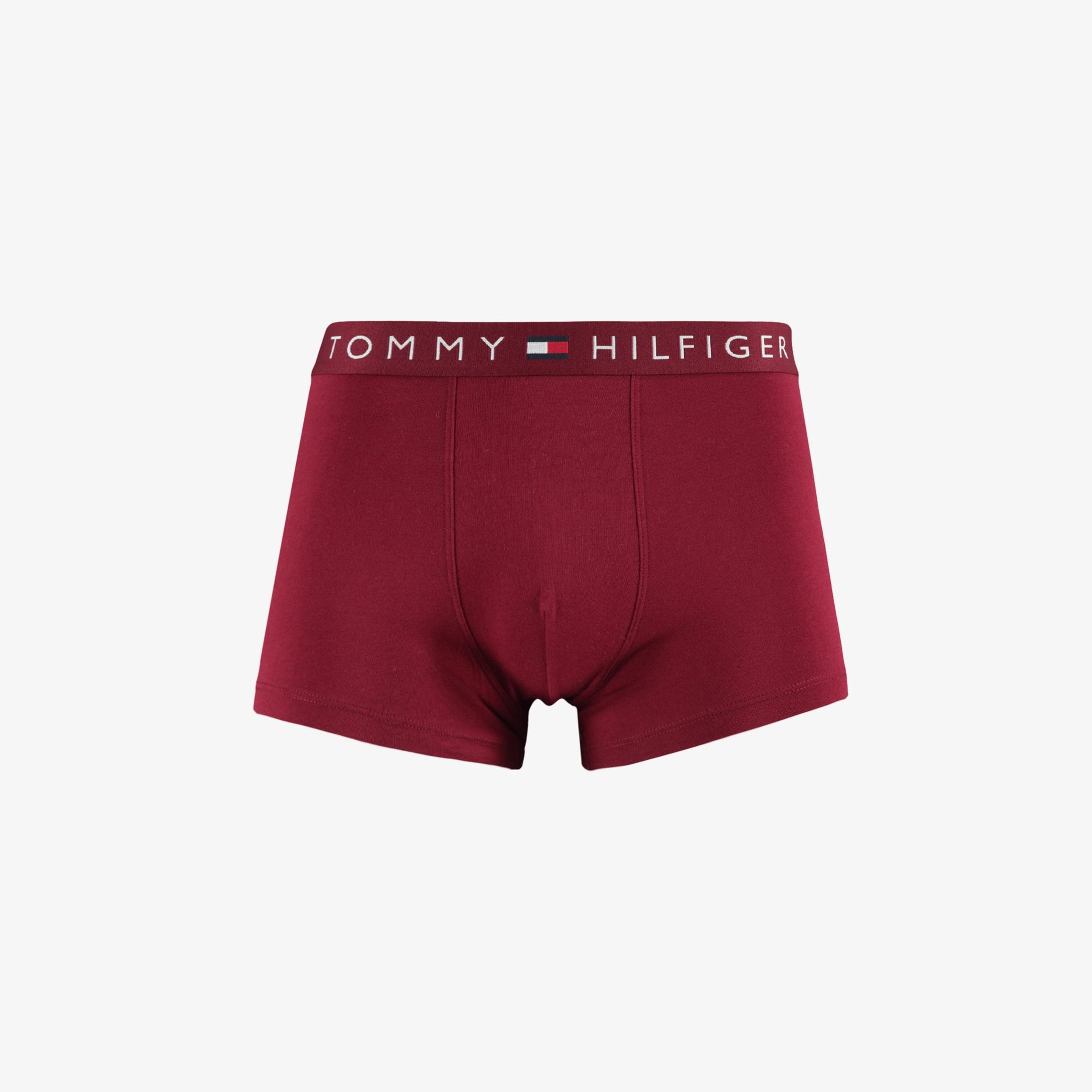 Tommy Hilfiger 3P Trunk Wb Erkek Mavi Boxer