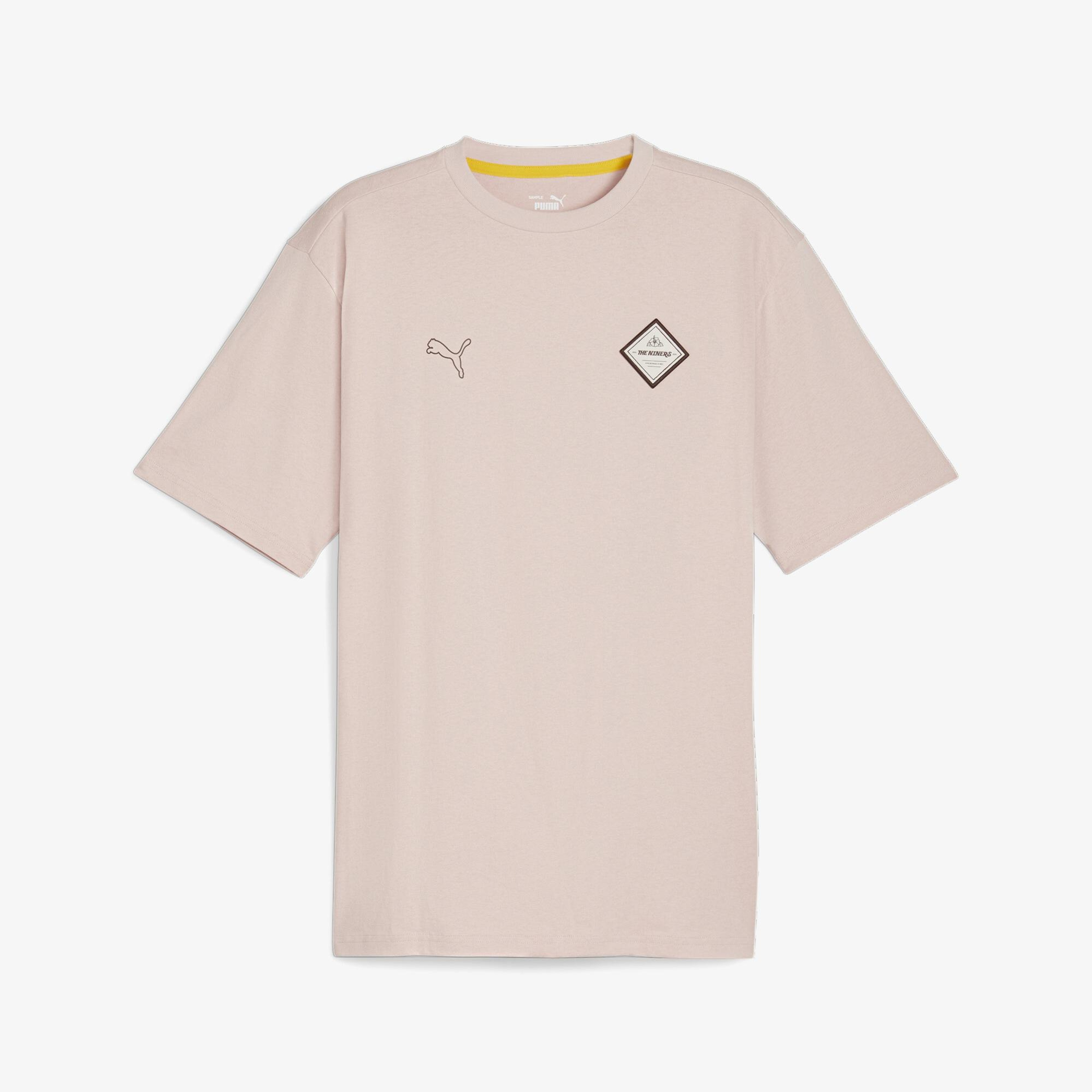 Puma Pl Summer Crew Erkek Pembe T-Shirt