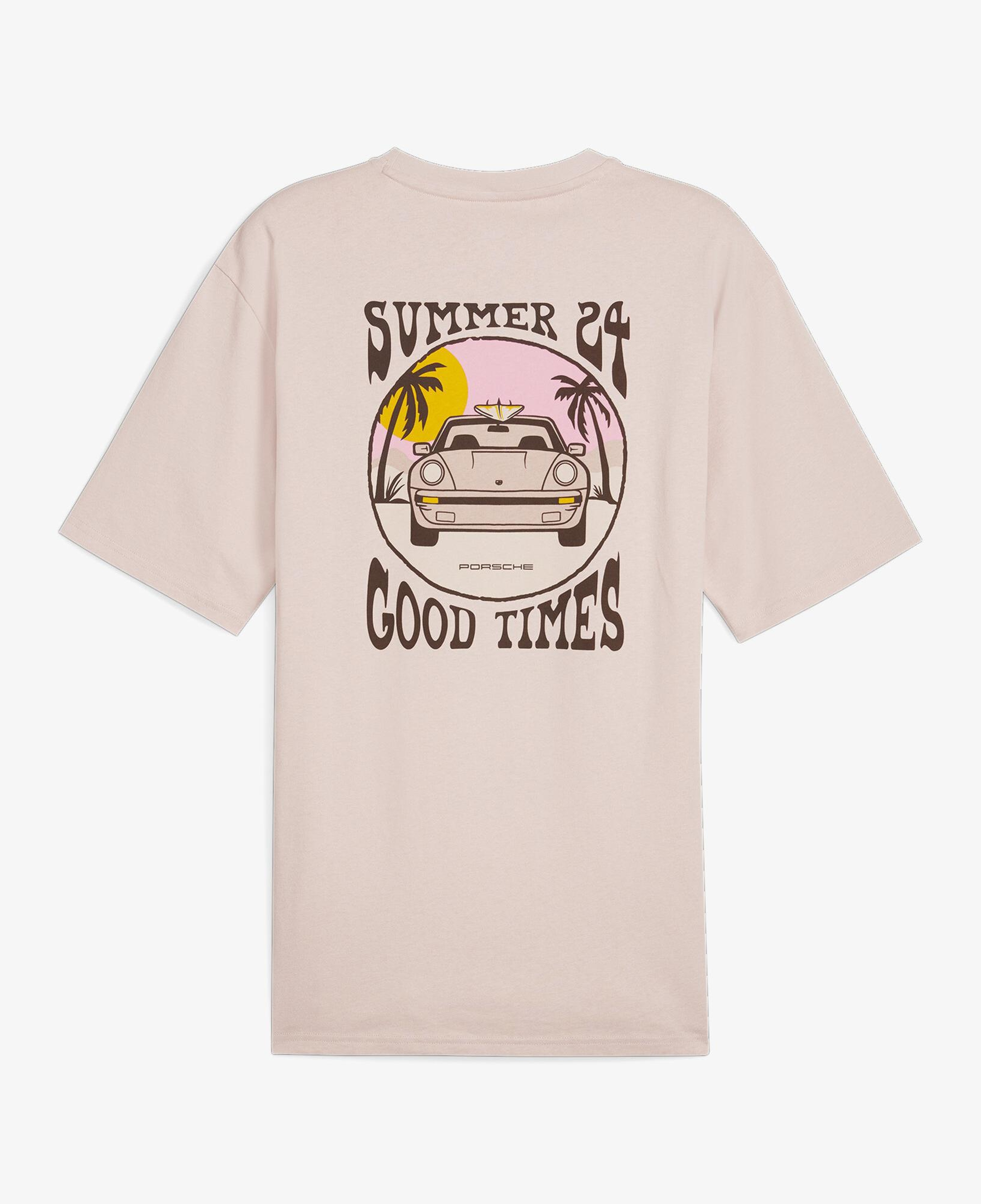 Puma Pl Summer Crew Erkek Pembe T-Shirt