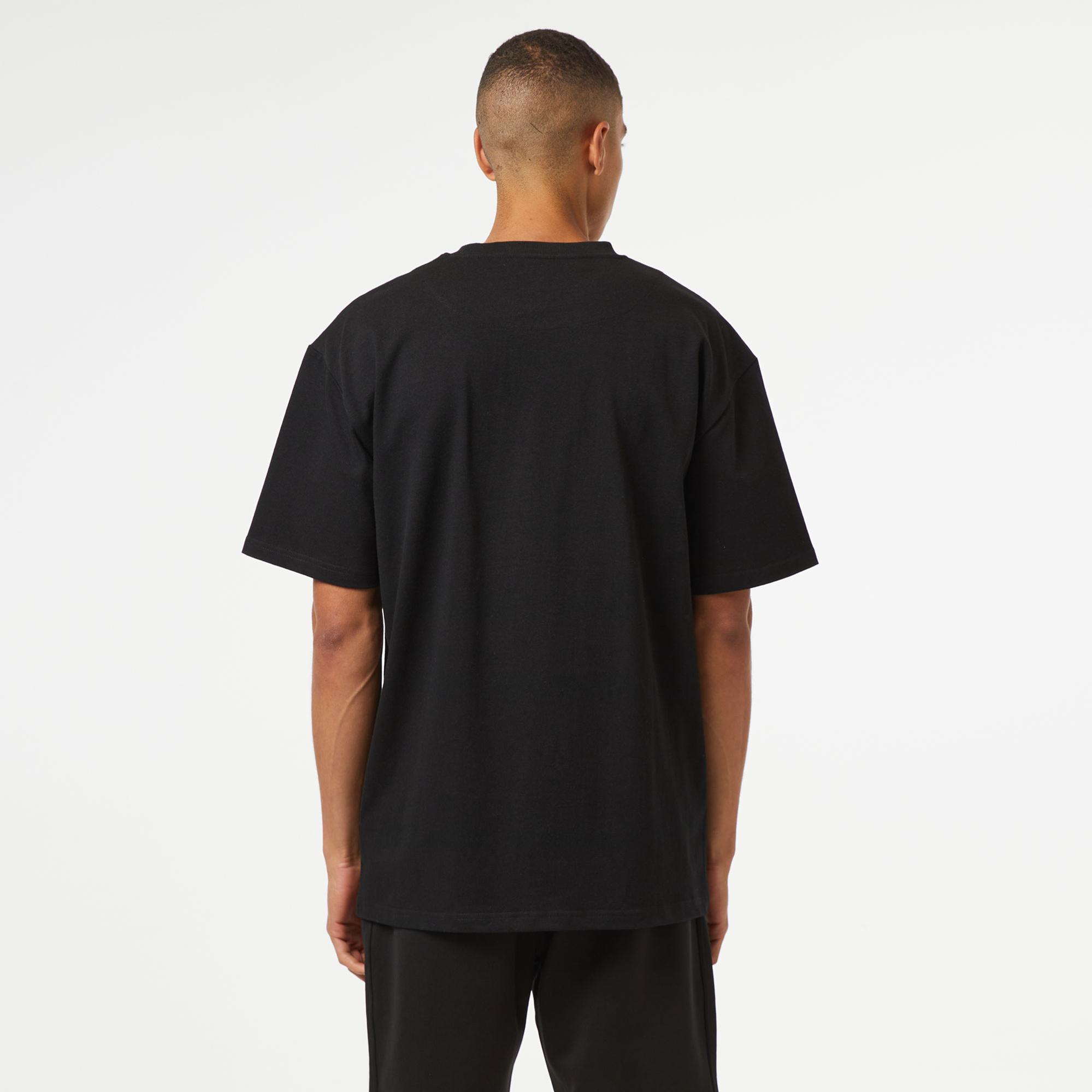 Karl Kani Autograph Heavy Jersey Boxy Erkek Siyah T-Shirt