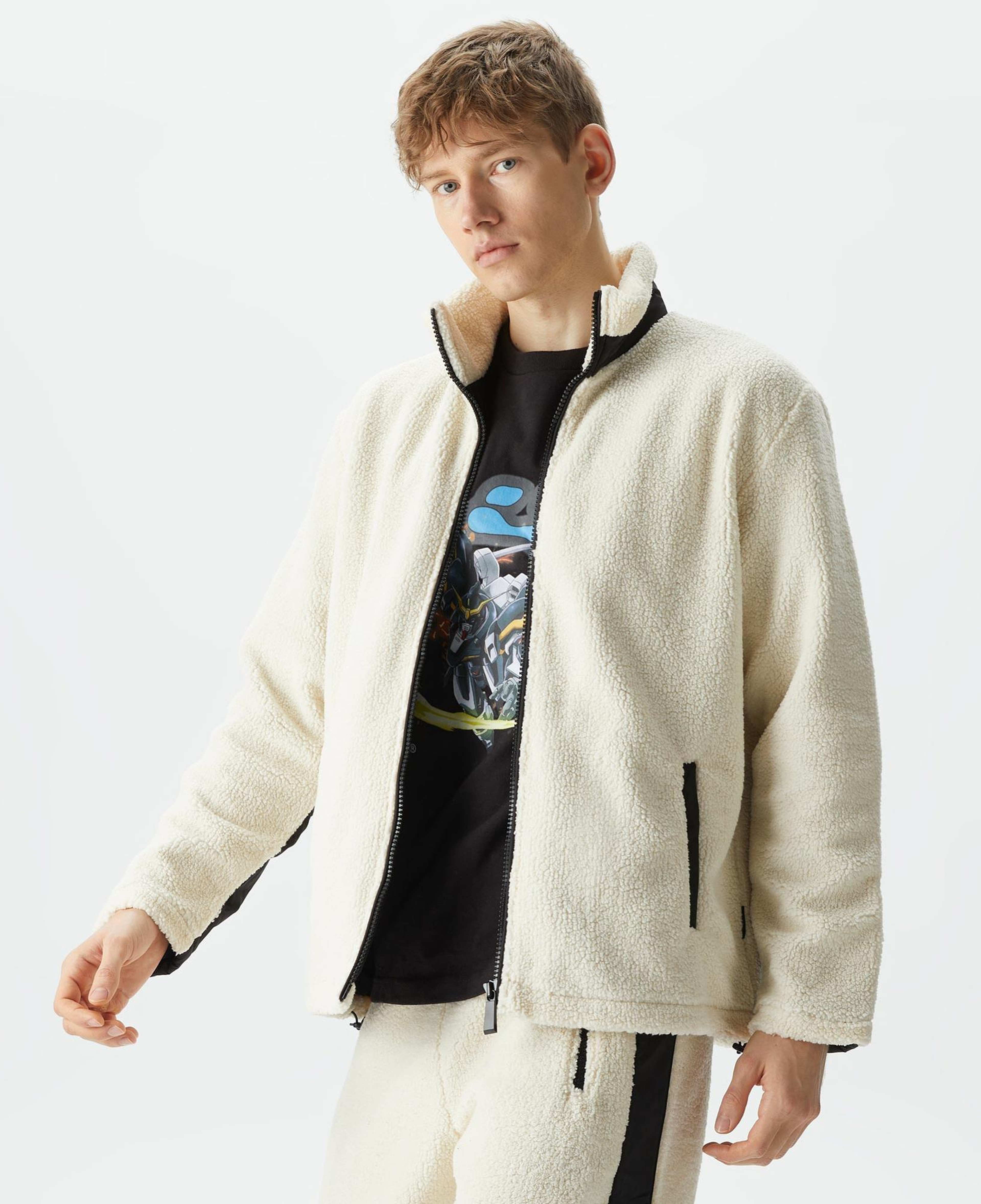 The Stay Line Hugger Unisex Krem Ceket