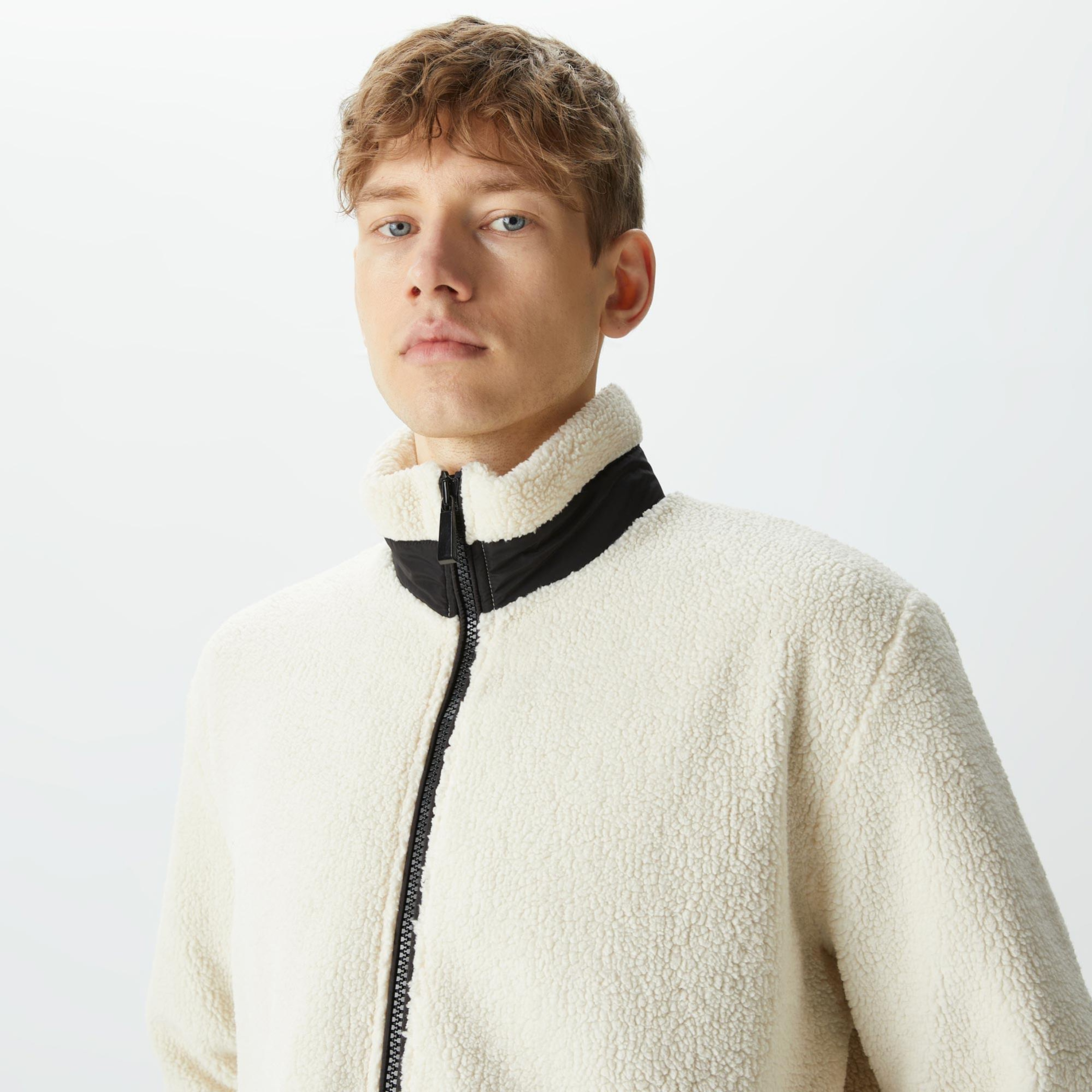 The Stay Line Hugger Unisex Krem Ceket