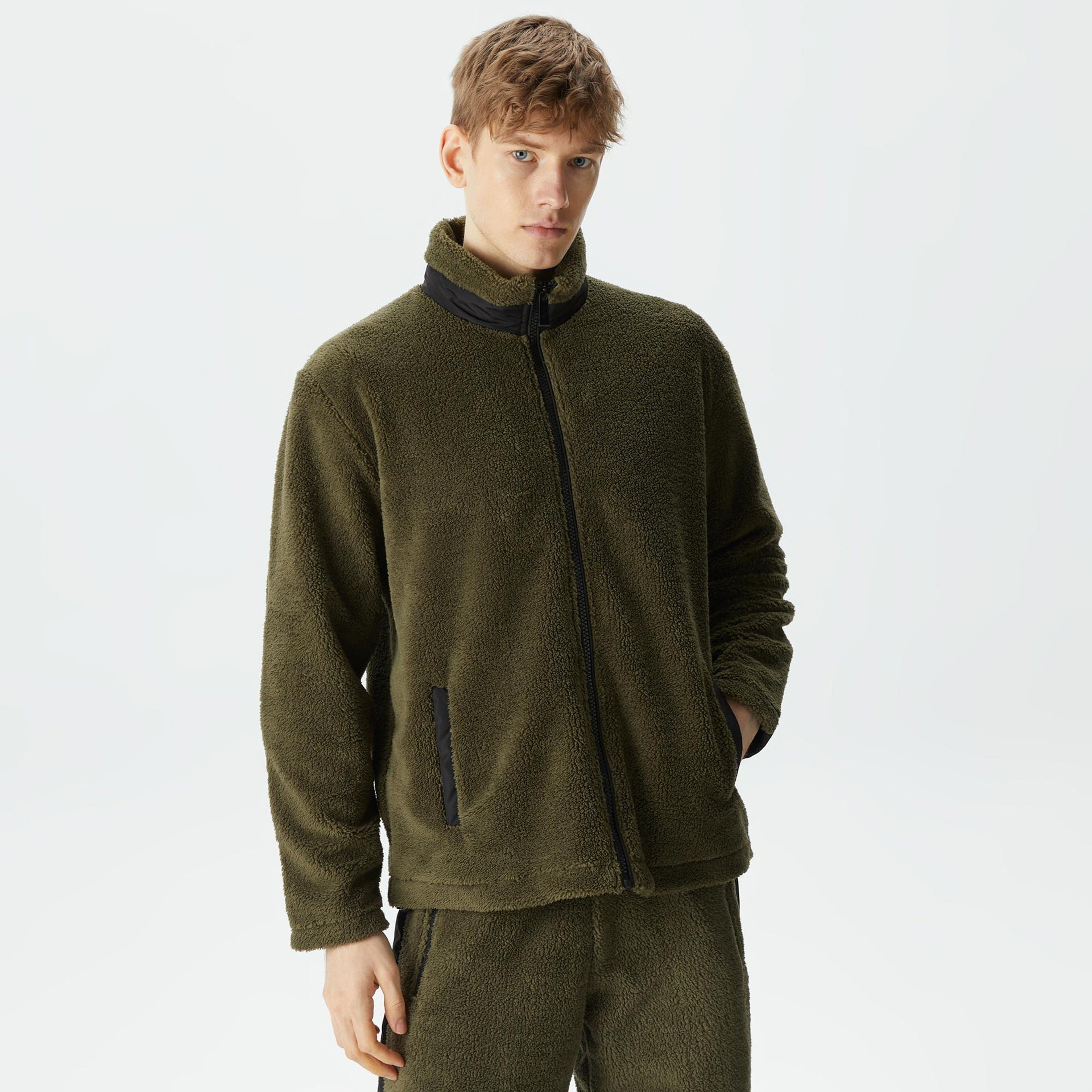 The Stay Line Hugger Unisex Haki Ceket