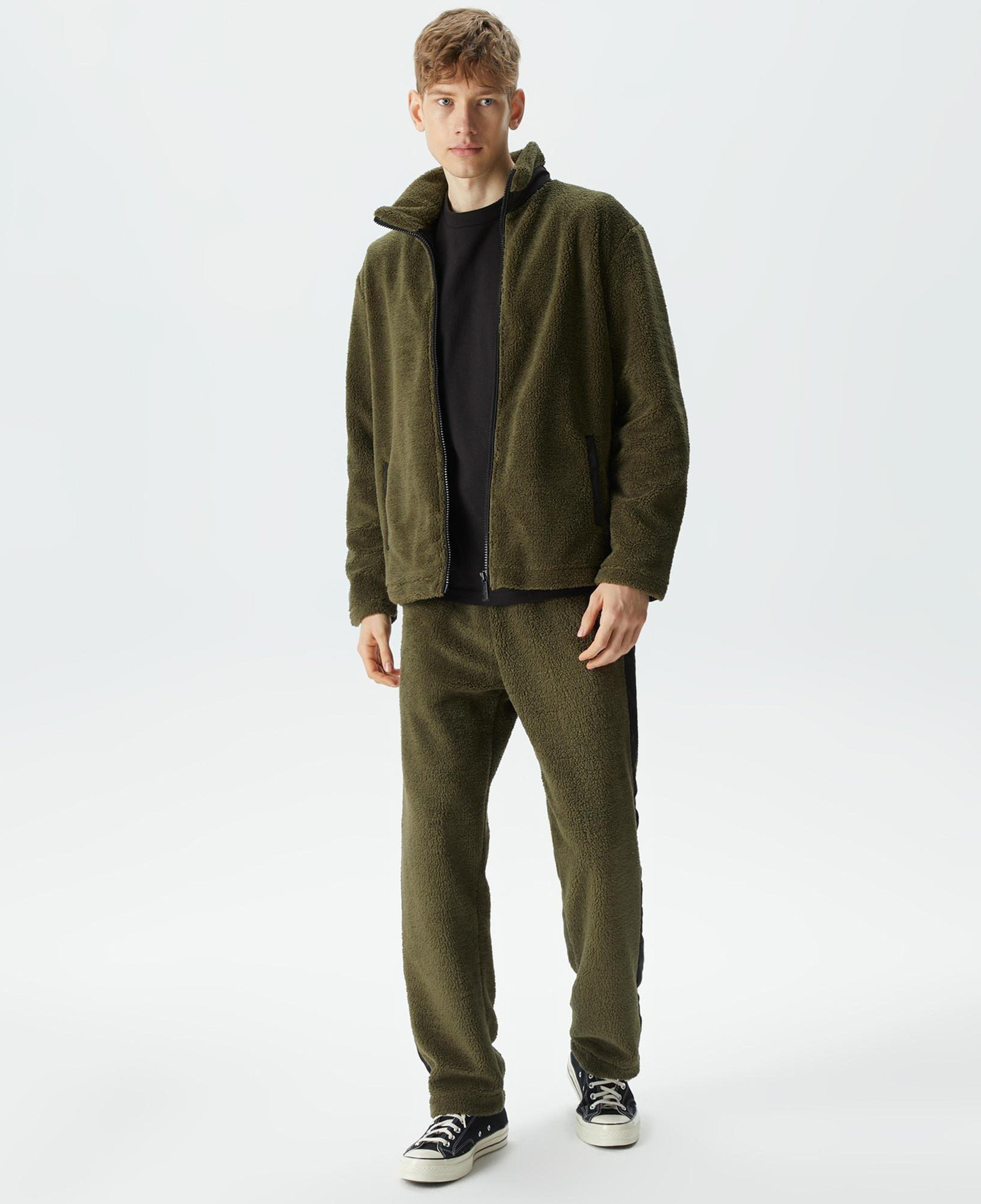 The Stay Line Hugger Unisex Haki Ceket