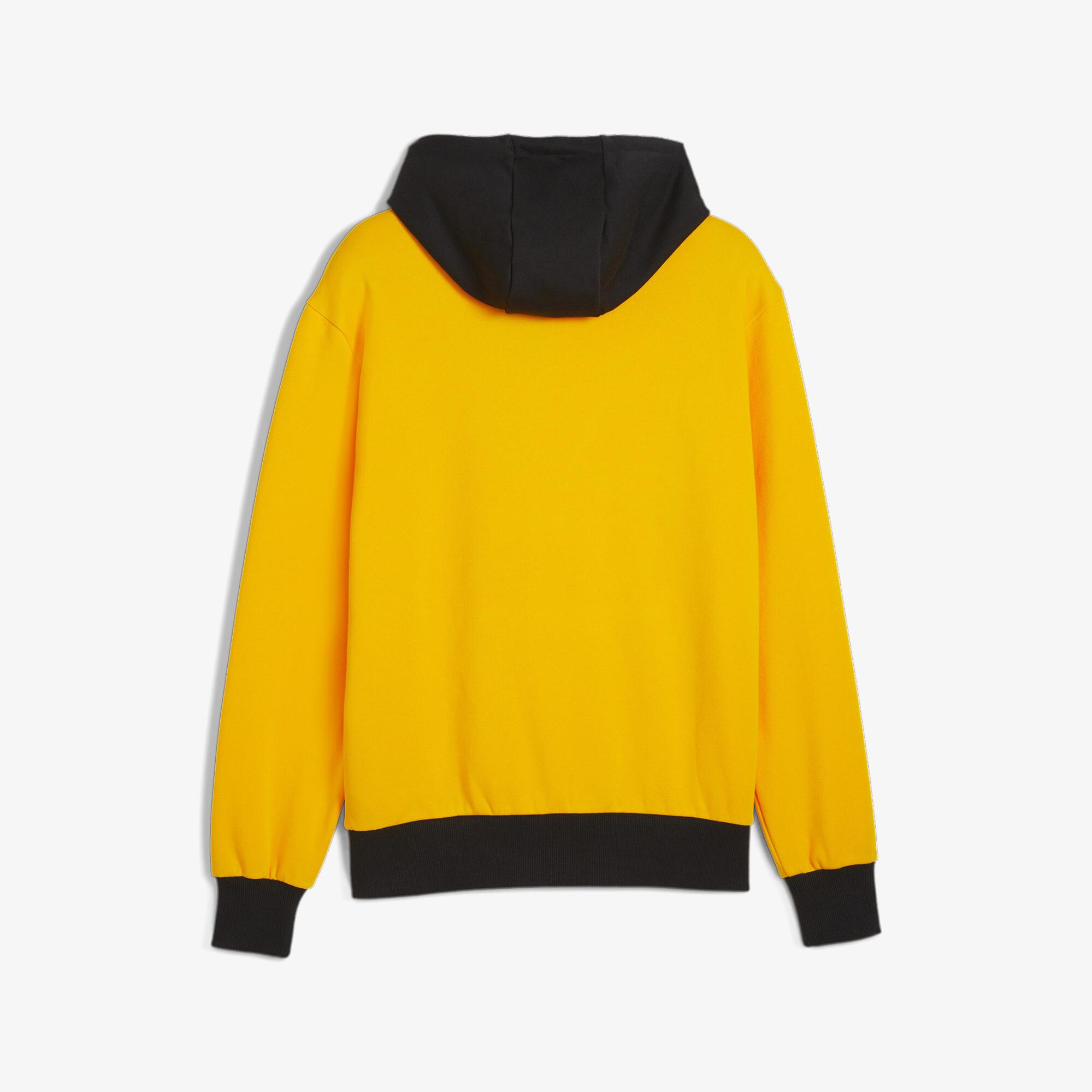 Puma Posterize 2.0 Erkek Sarı Hoodie