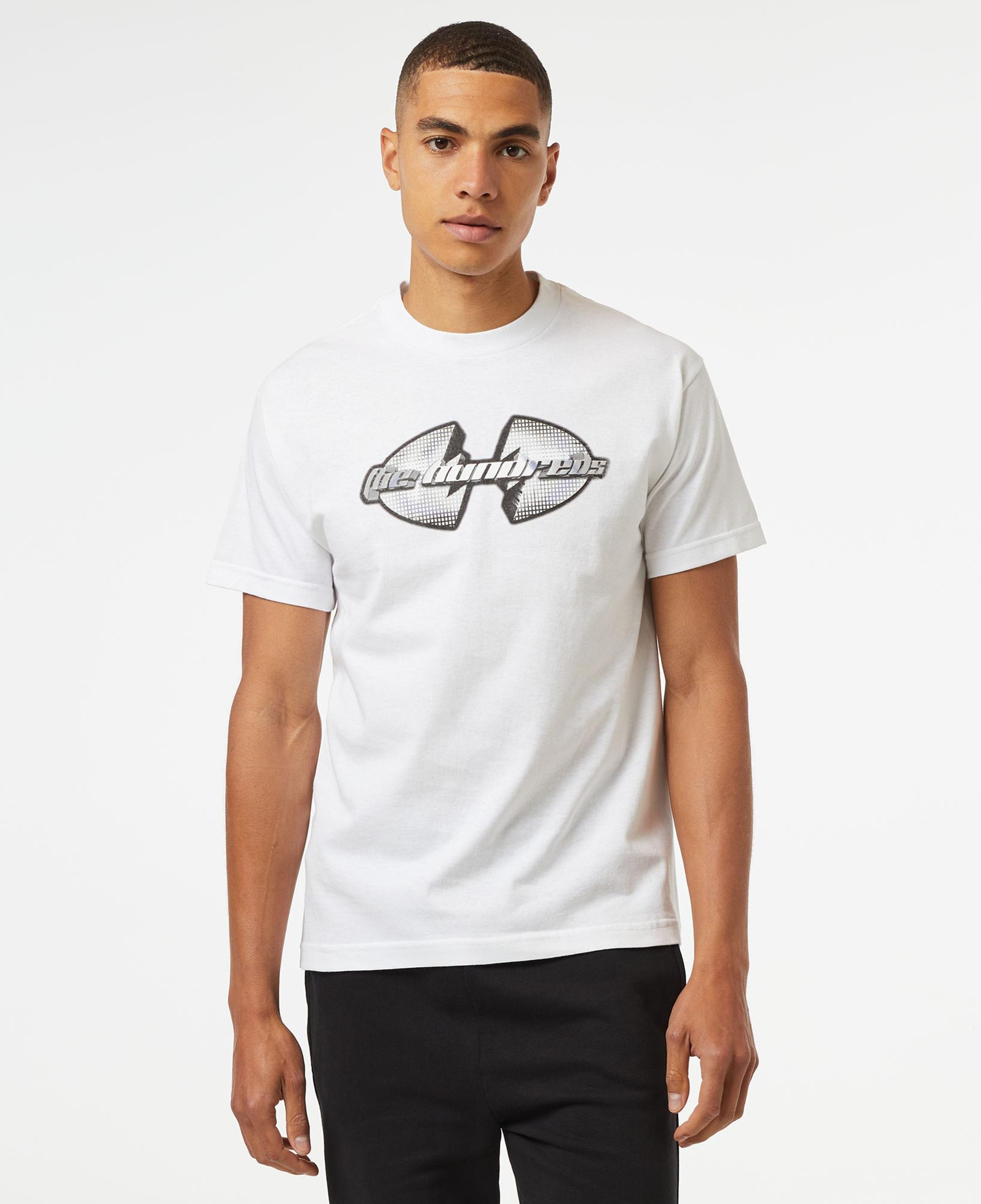 The Hundreds Real Rap Erkek Beyaz T-Shirt