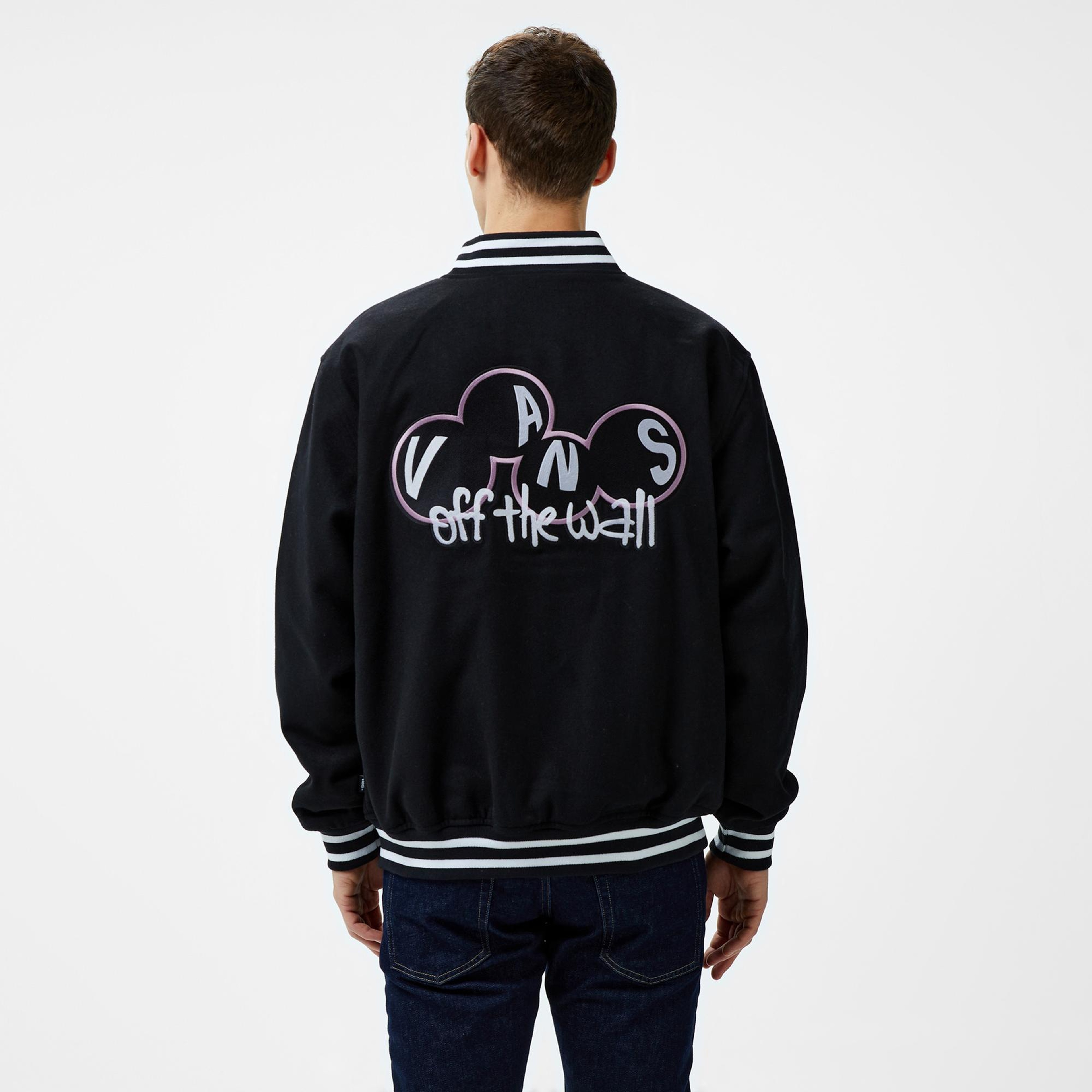 Vans Scuttle Baseball Erkek Siyah Ceket