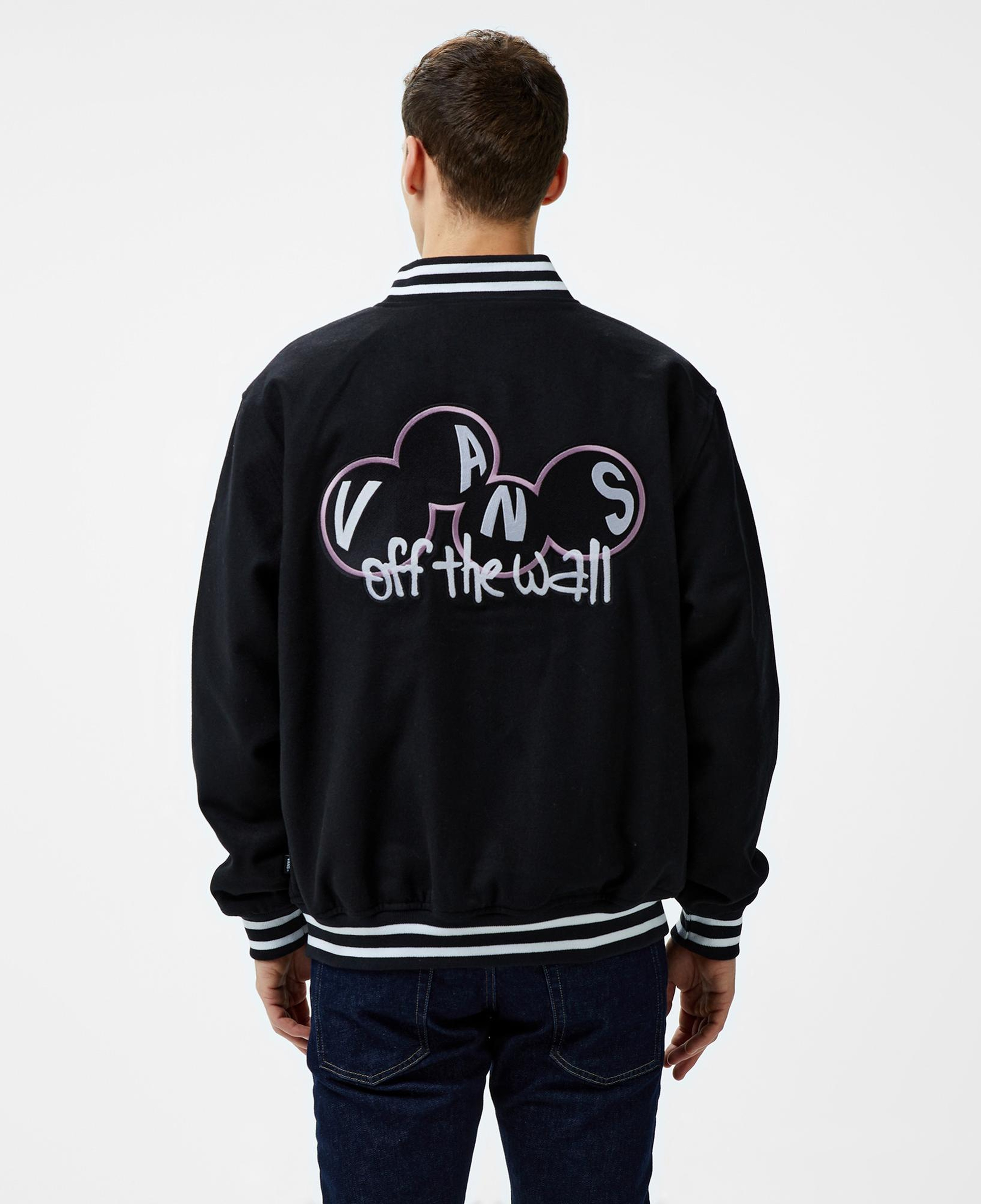 Vans Scuttle Baseball Erkek Siyah Ceket