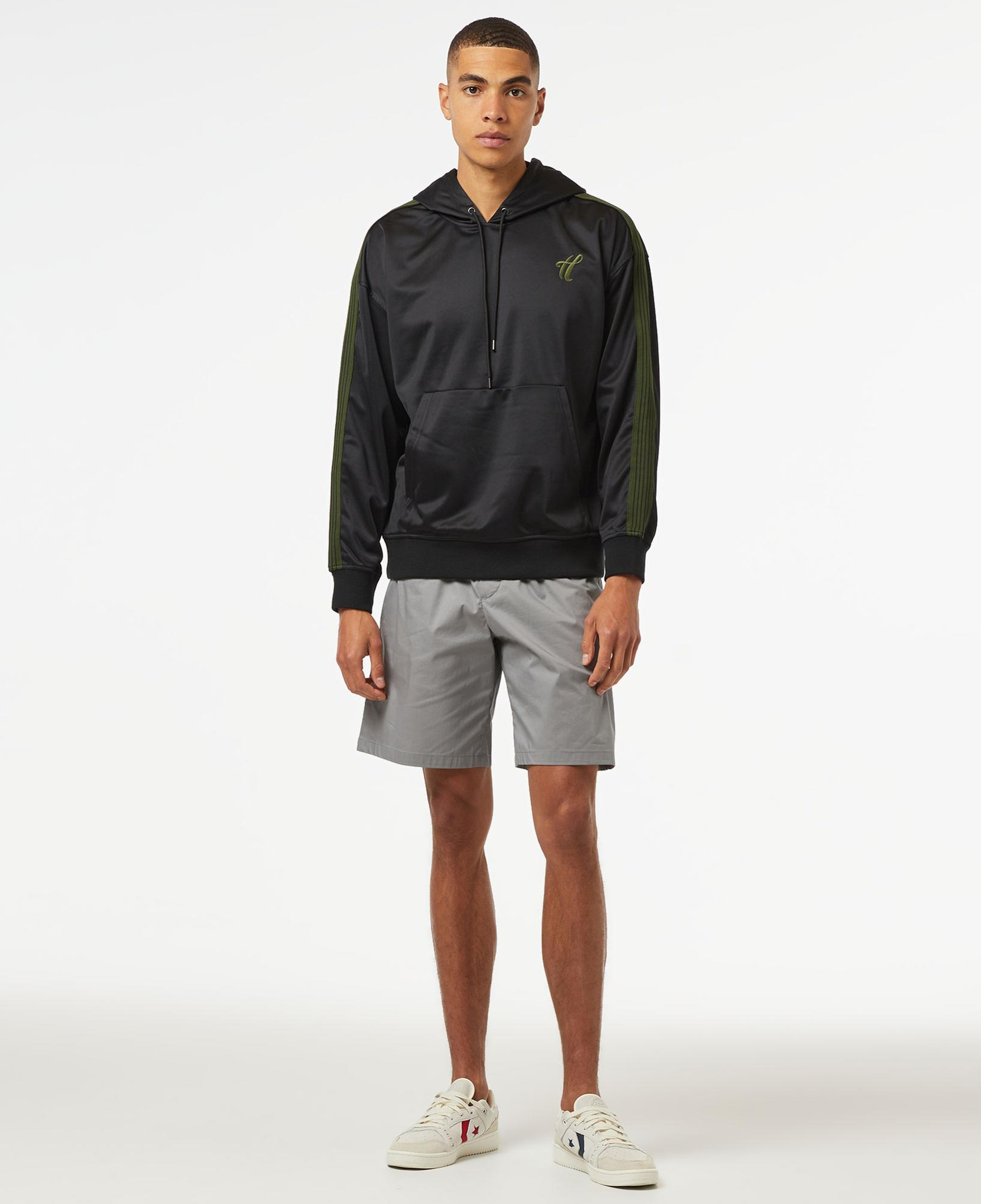 The Hundreds Script Track Erkek Siyah Hoodie