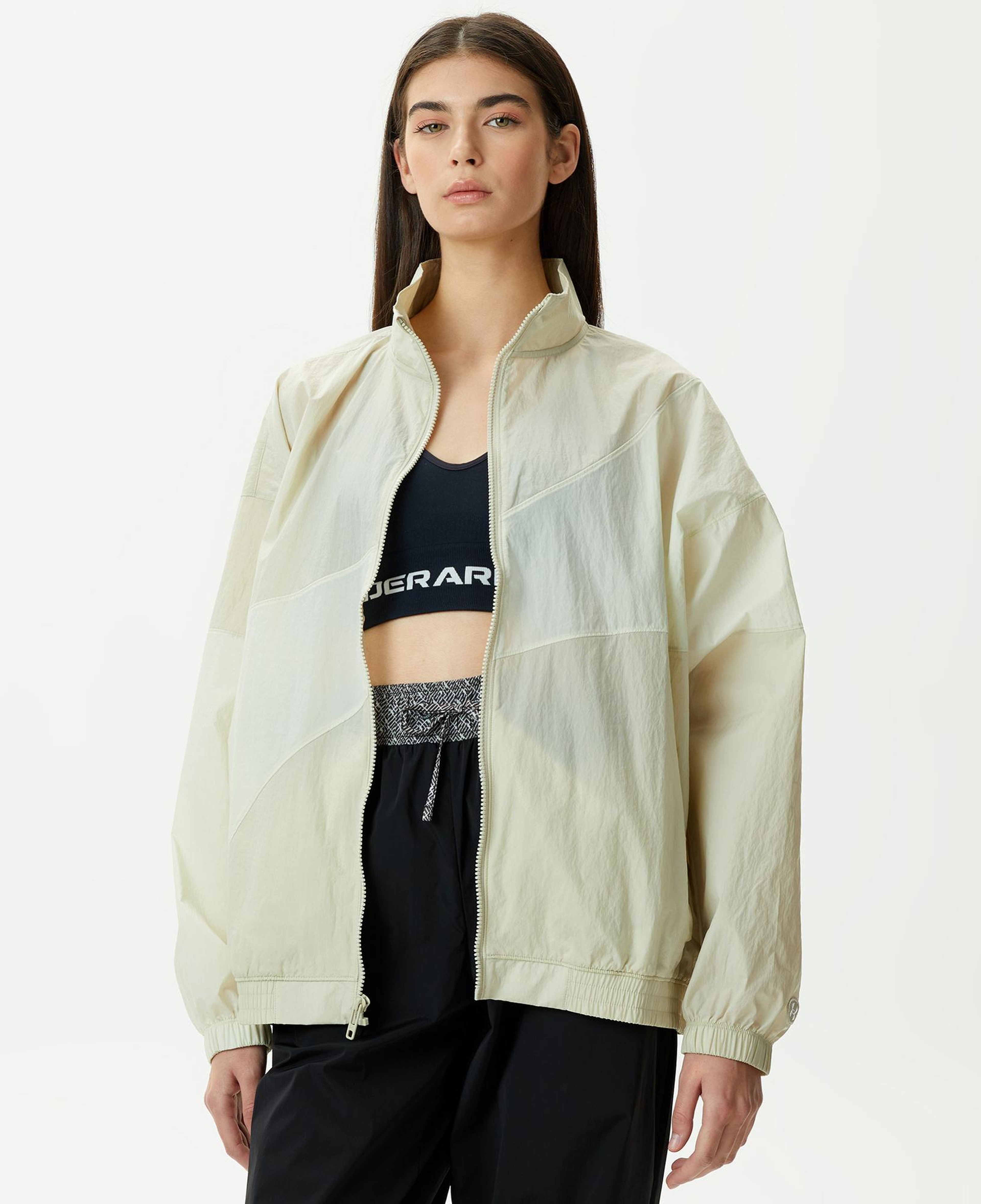 Under Armour Legacy Crinkle Kadın Siyah/Beyaz Ceket