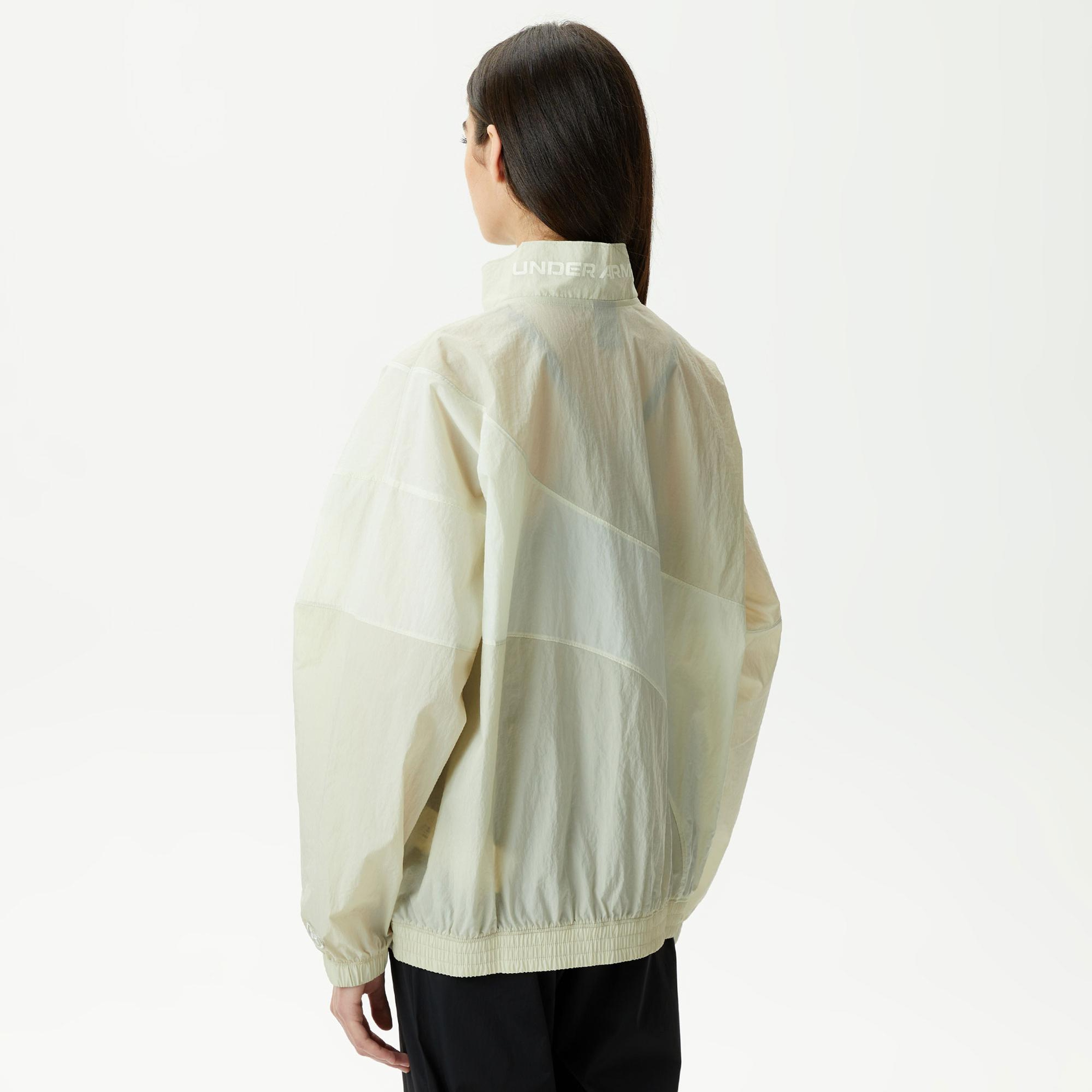 Under Armour Legacy Crinkle Kadın Siyah/Beyaz Ceket