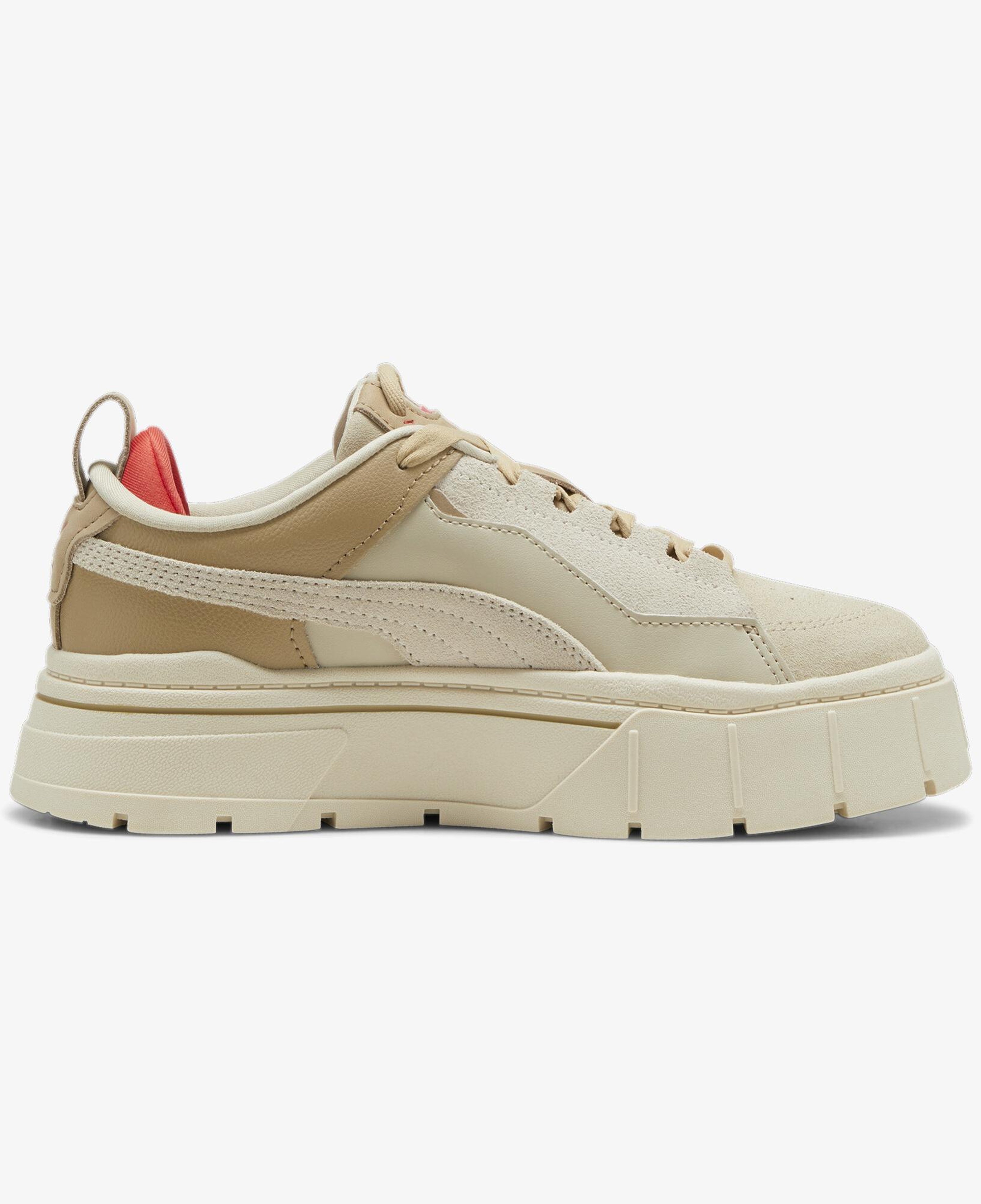 Puma Mayze Stack Xpl No Filter Kadın Krem Spor Ayakkabı