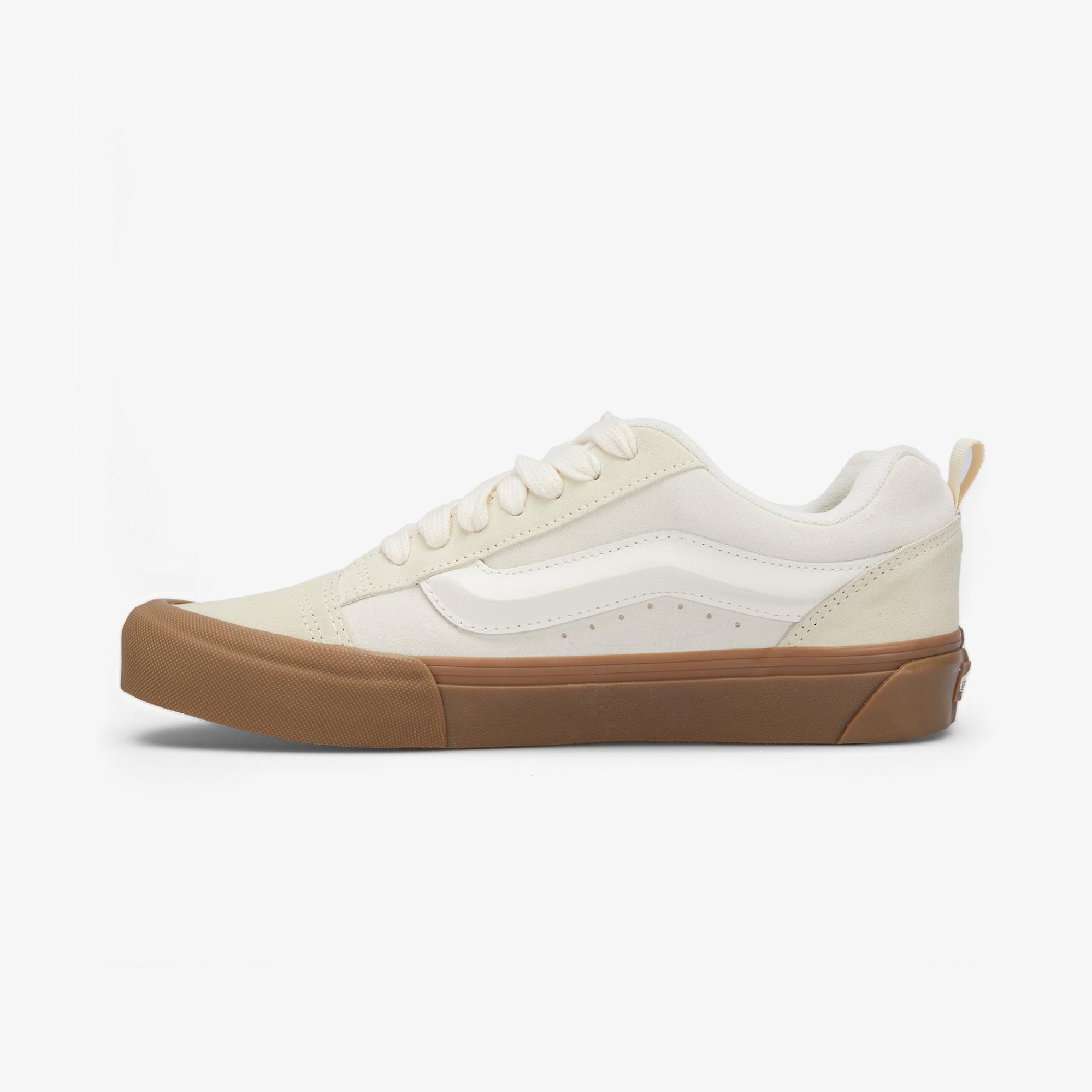Vans Knu Skool Unisex Krem Sneaker
