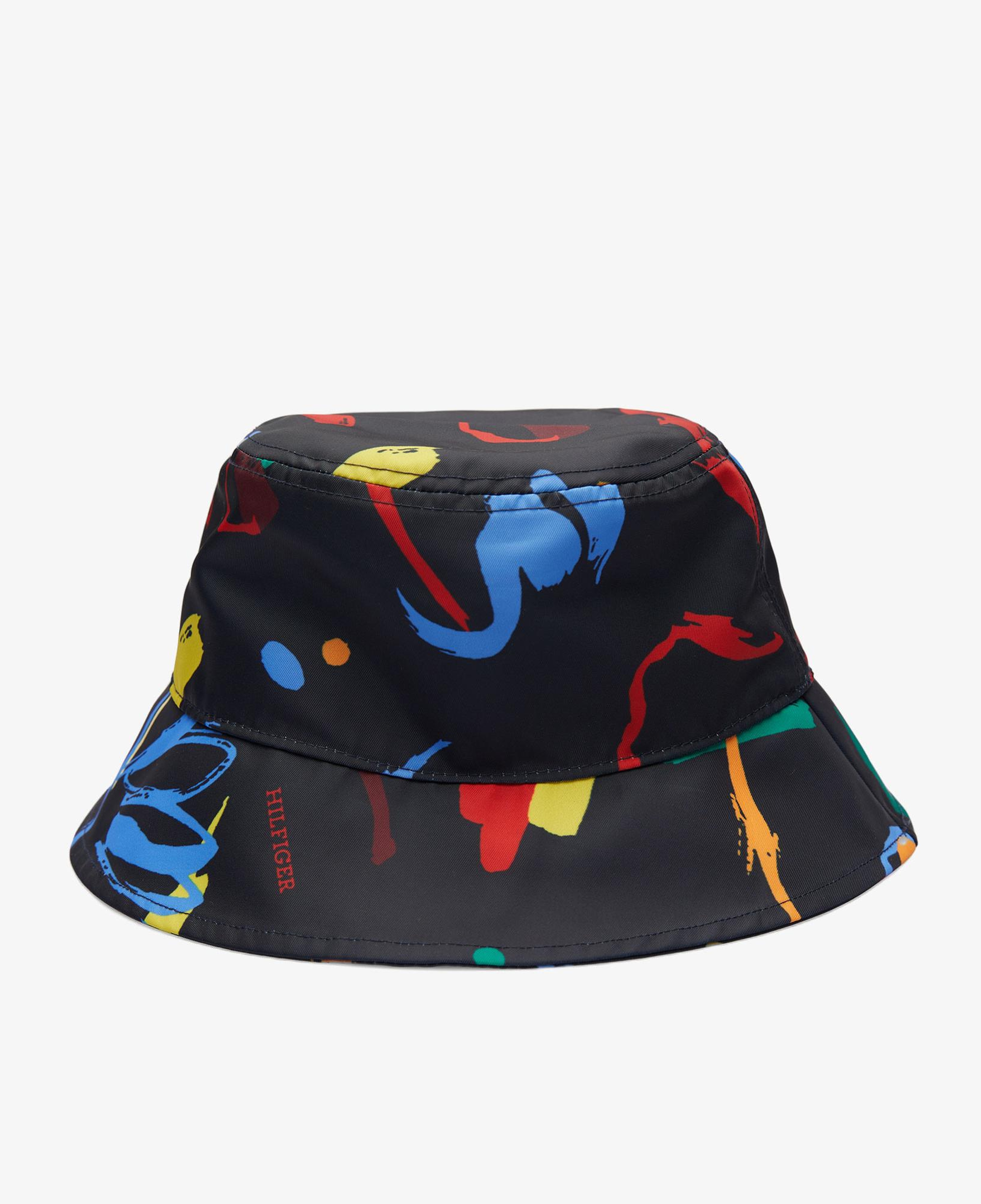 Tommy Hilfiger Small Flag Aop Çocuk Siyah Şapka