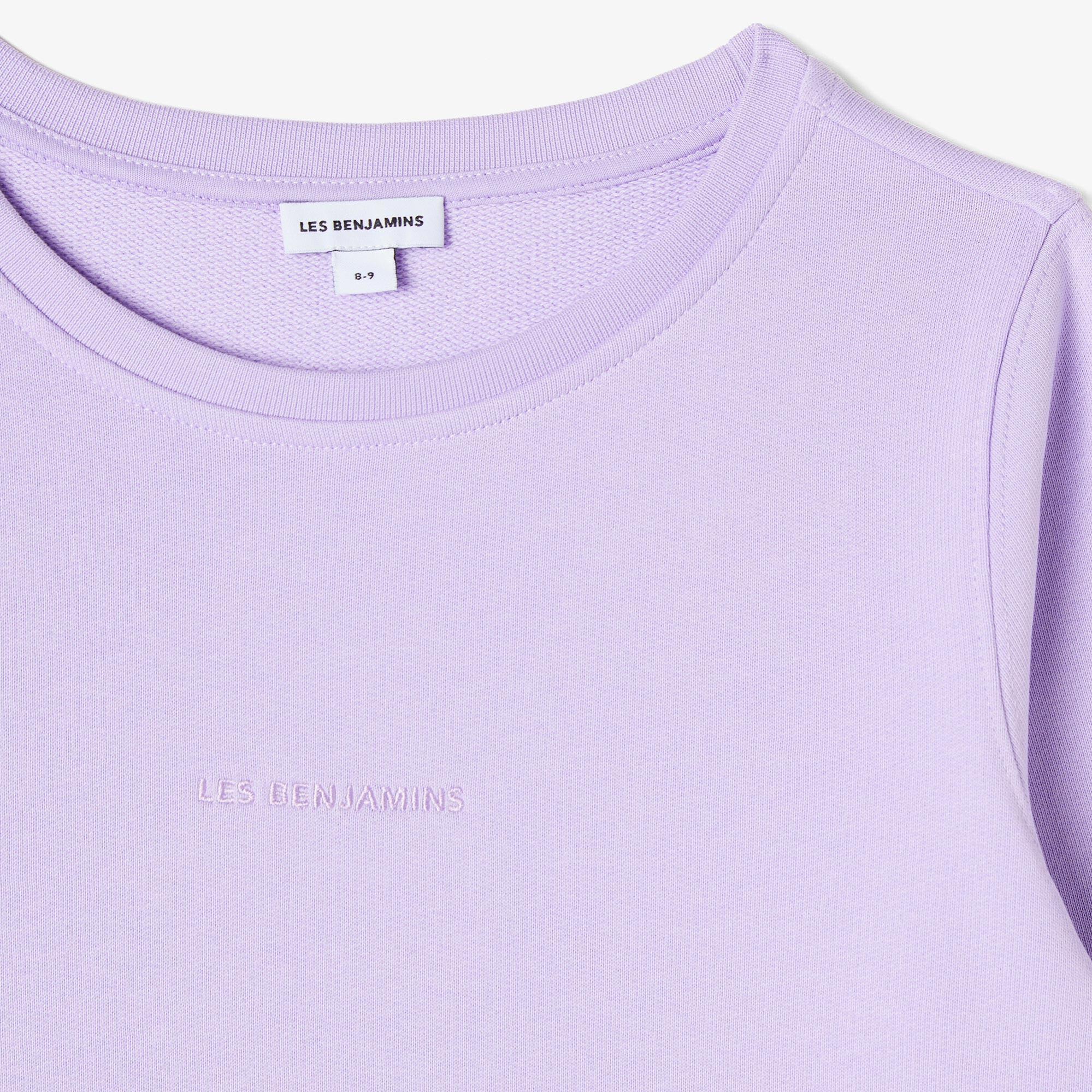 Les Benjamins Essential Çocuk Mor Sweatshirt