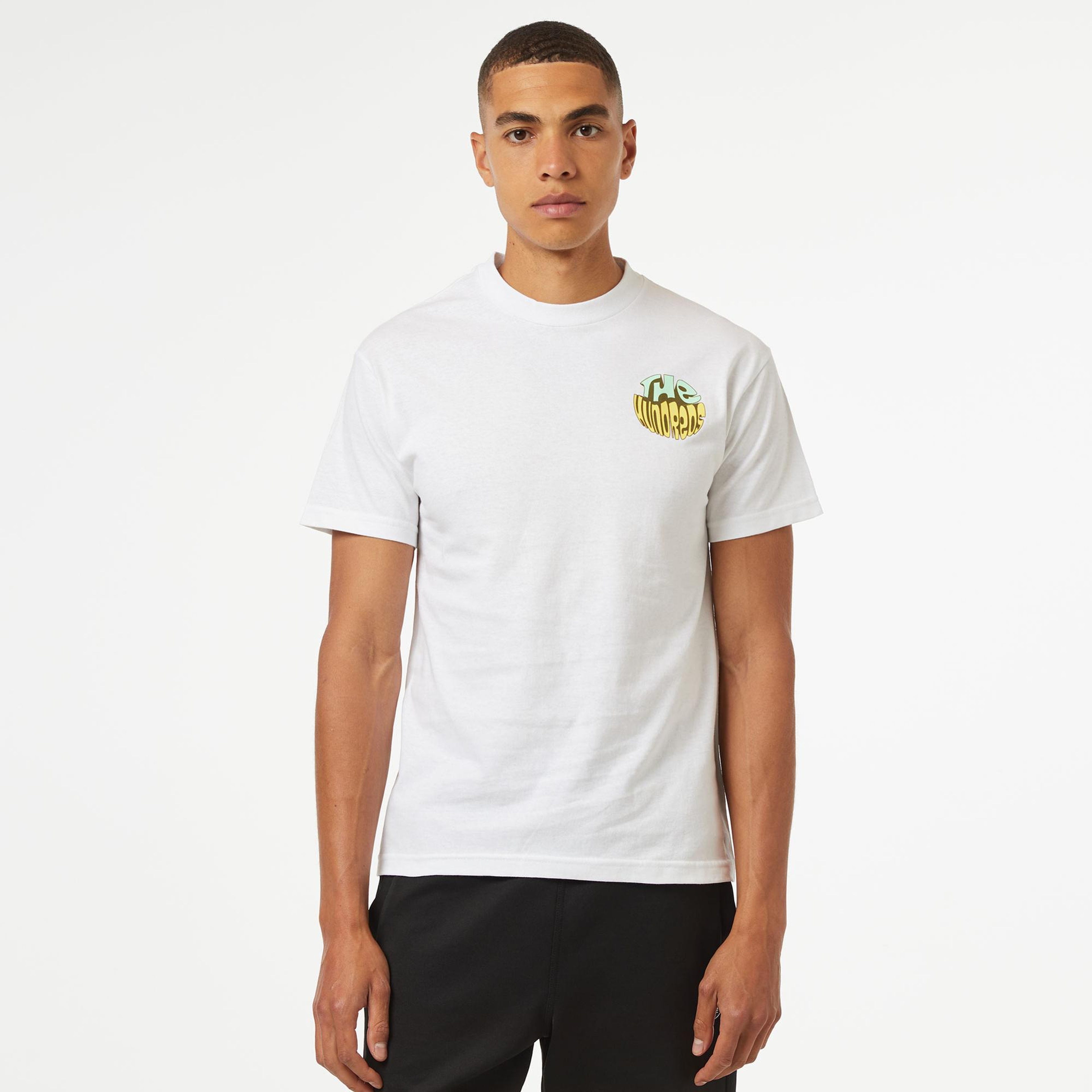 The Hundreds Wildfire Surf Erkek Beyaz T-Shirt