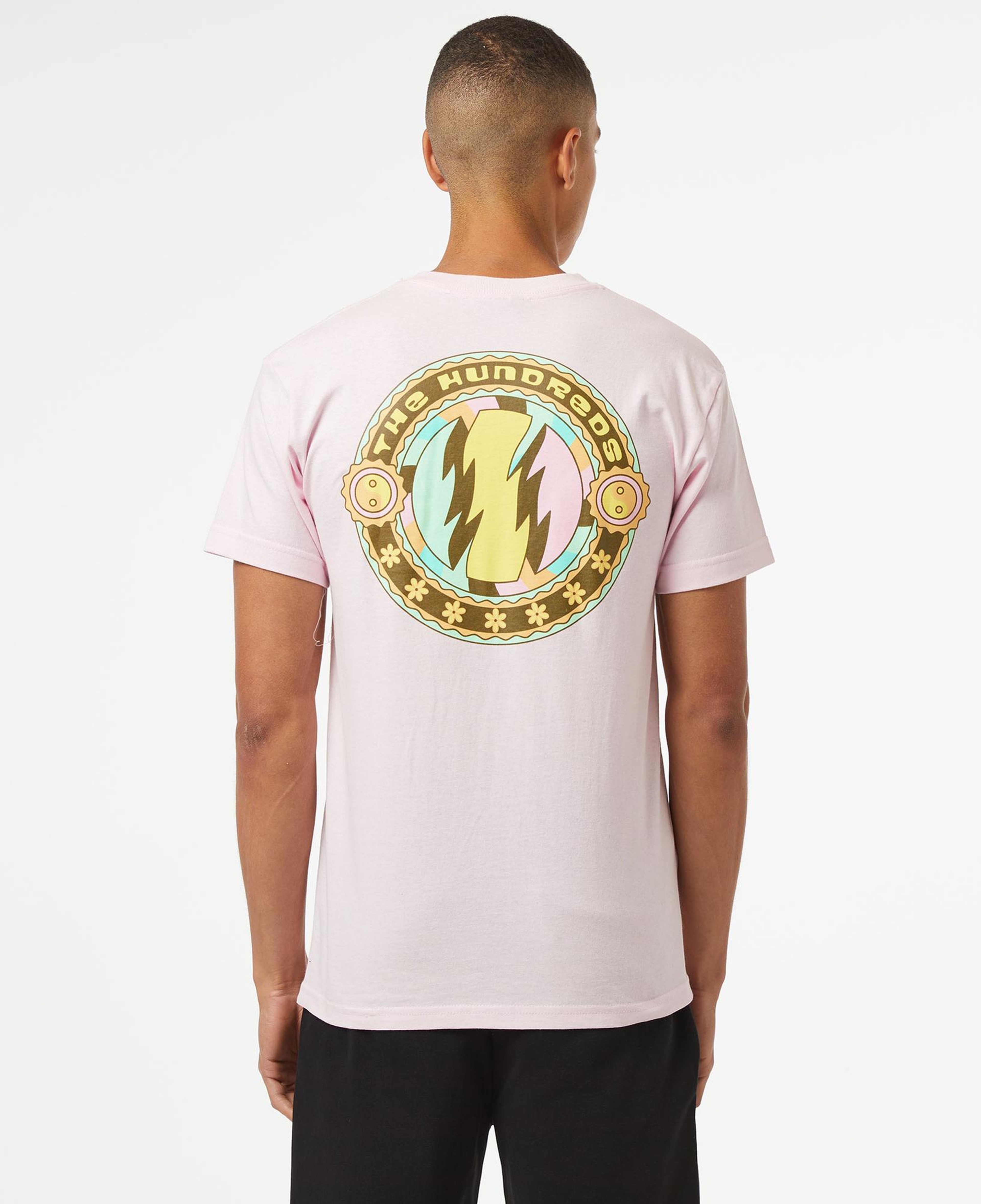 The Hundreds Wildfire Surf Erkek Pembe T-Shirt